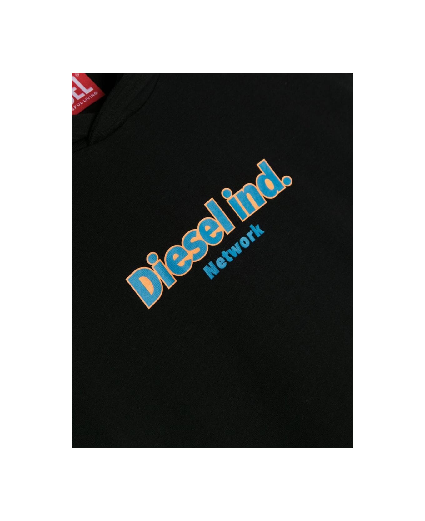 Diesel Over Hoodie - BLACK ニットウェア＆スウェットシャツ