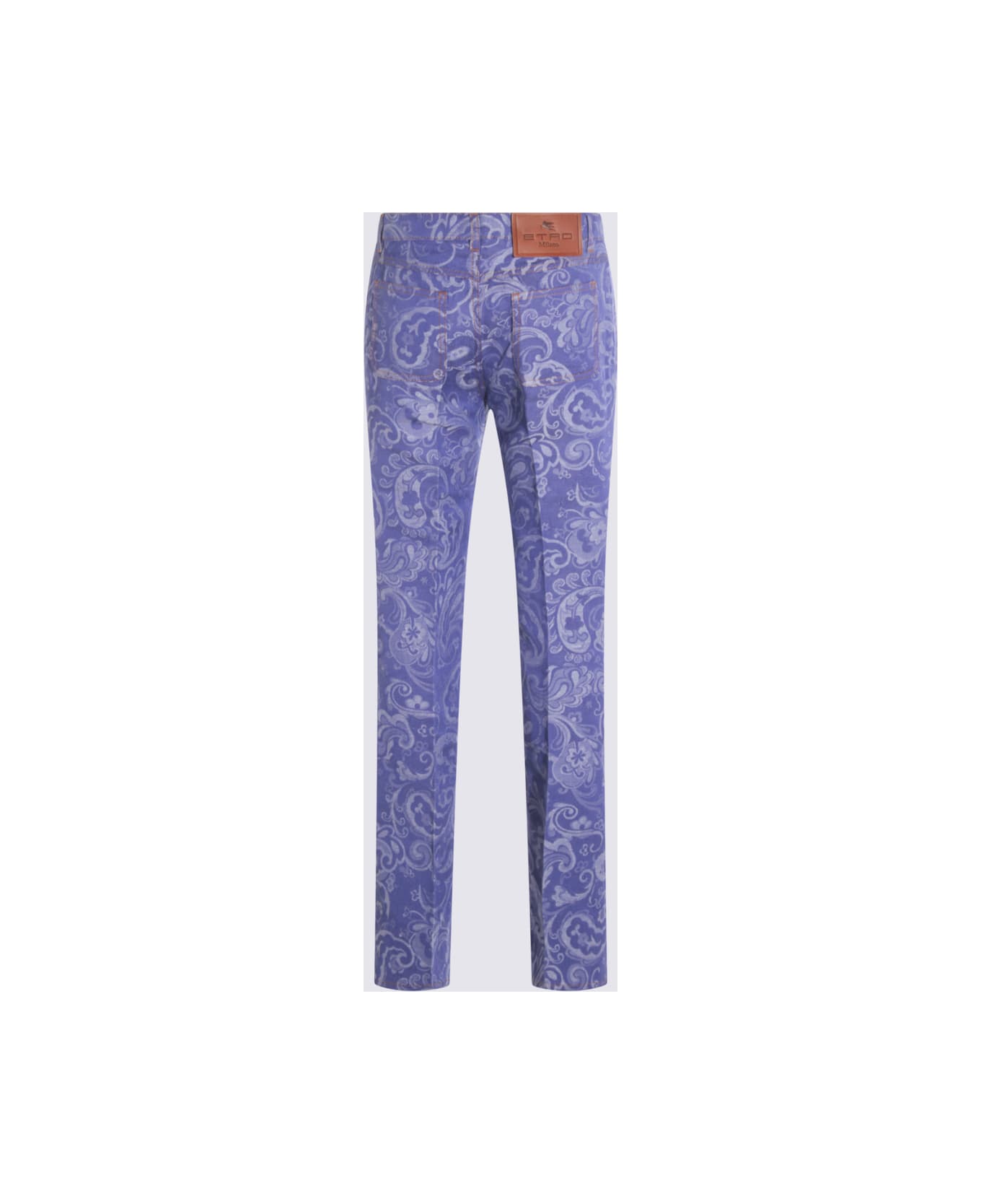 Etro Blue Cotton Denim Jeans - Blue
