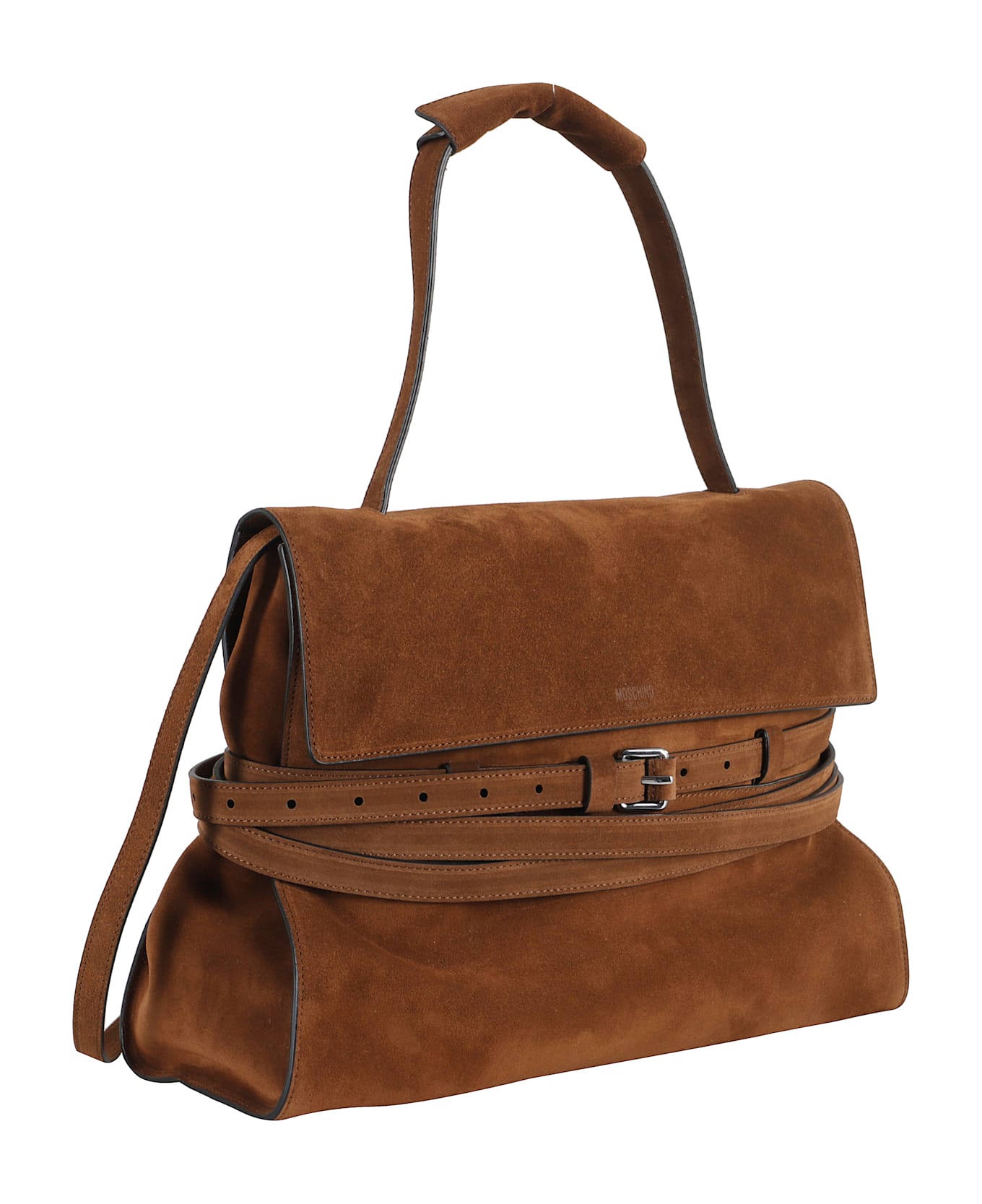 Moschino Borsa Crosta - A Marrone
