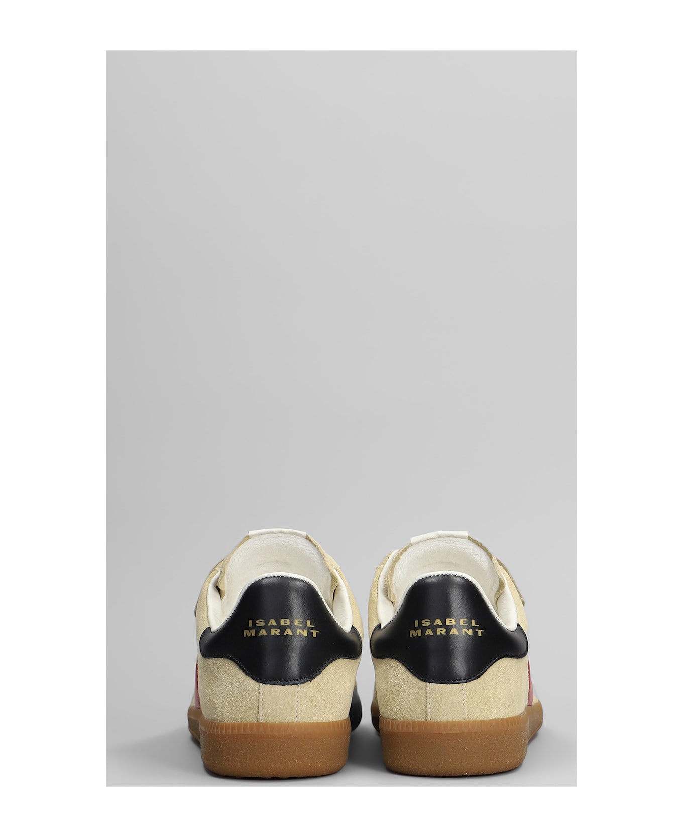 Isabel Marant Beth Sneakers In Beige Suede - beige