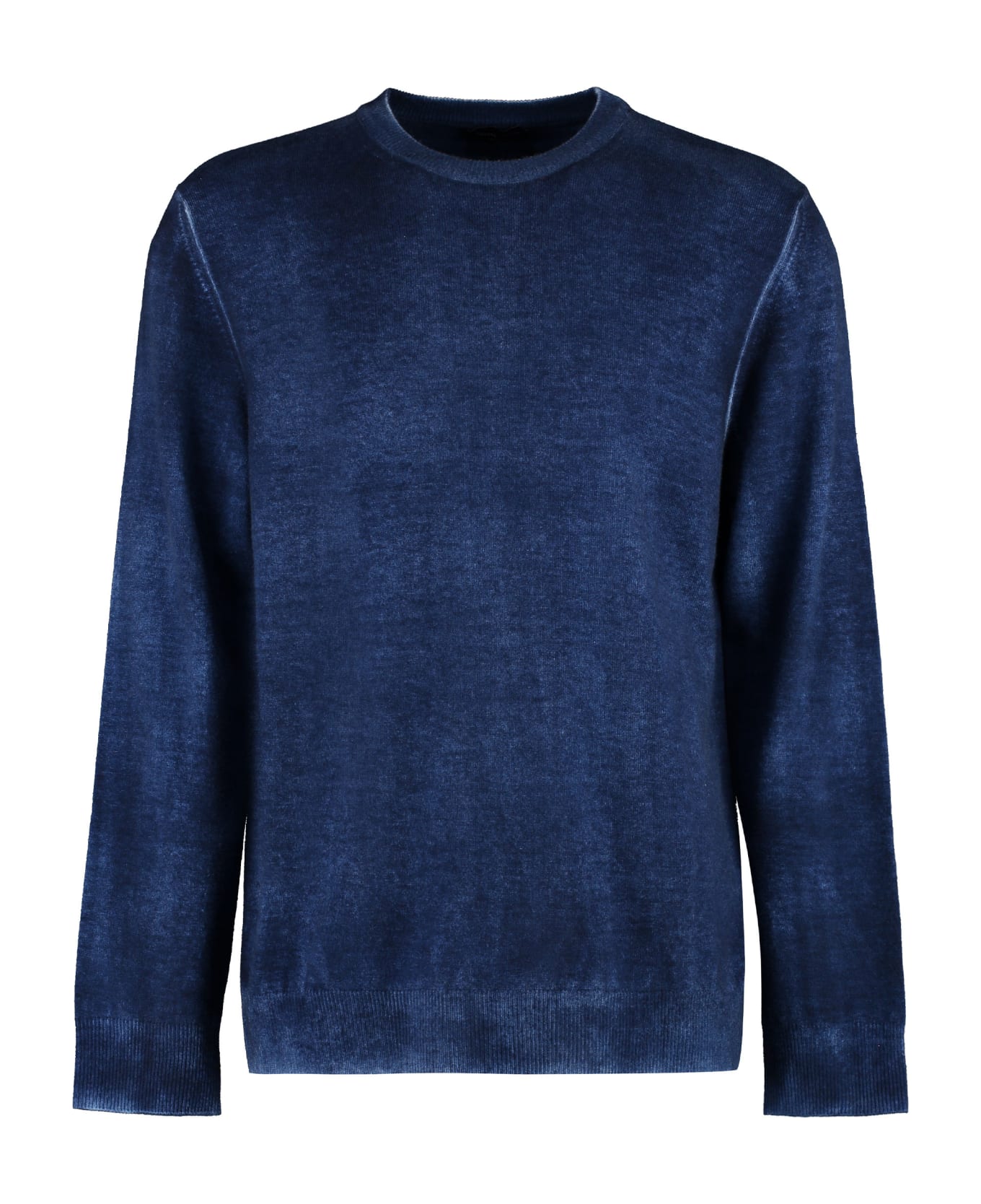 Roberto Collina Wool And Cashmere Sweater - blue フリース
