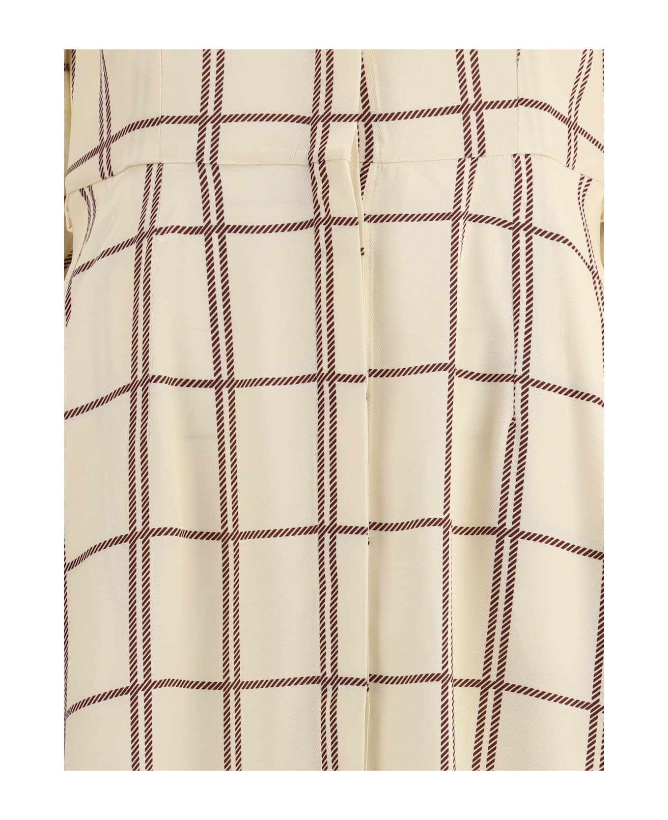 Crida Milano Checked Midi Dress