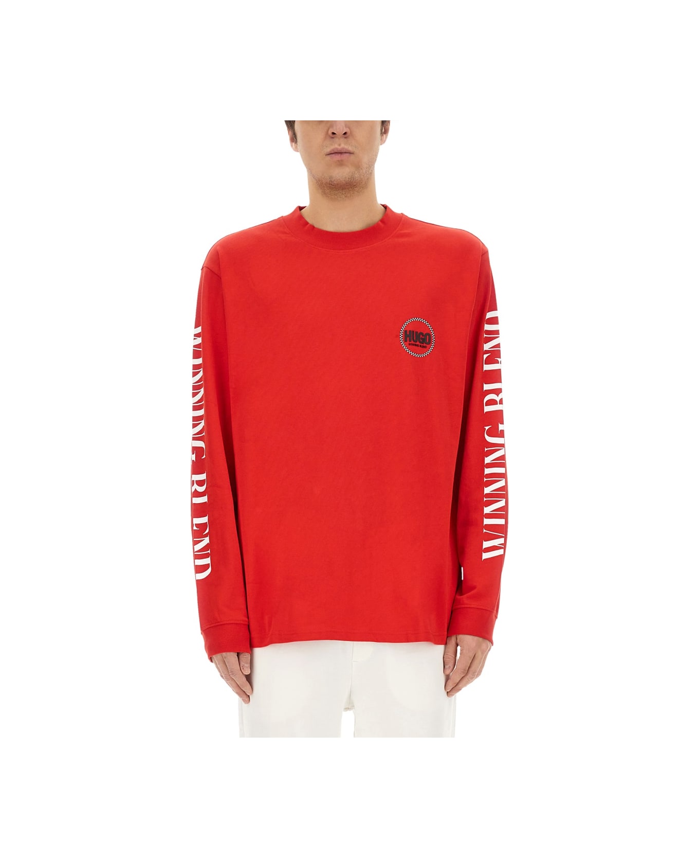 Hugo Boss Sweatshirt "dicruse" - RED
