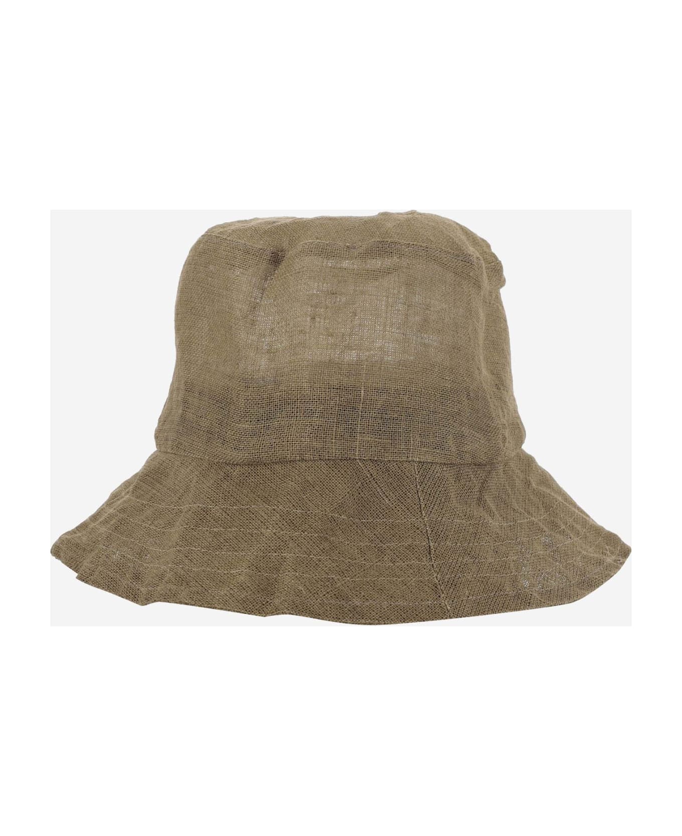 Reinhard Plank Linen Bucket Hat - Khaki