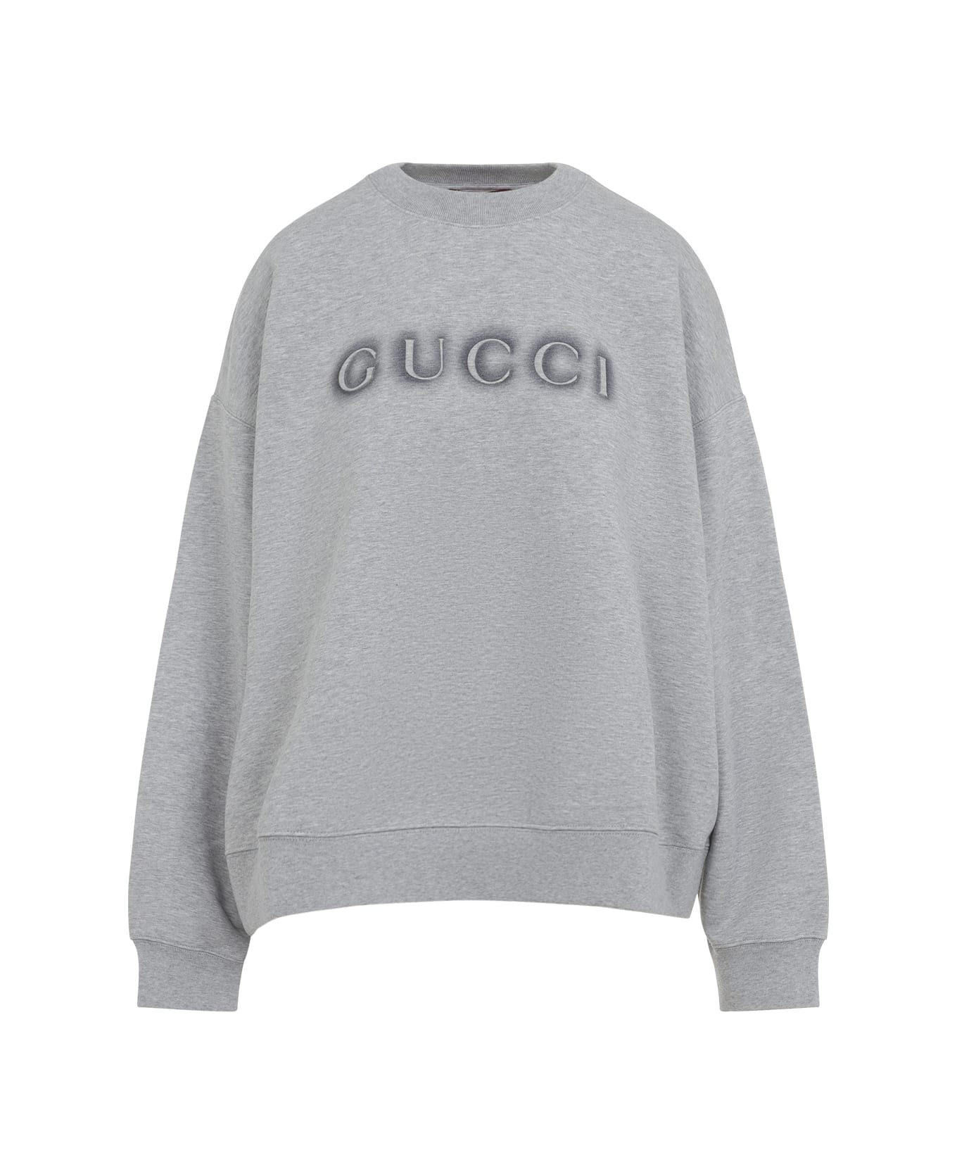 Gucci Cotton Sweatshirt - Grey Melange