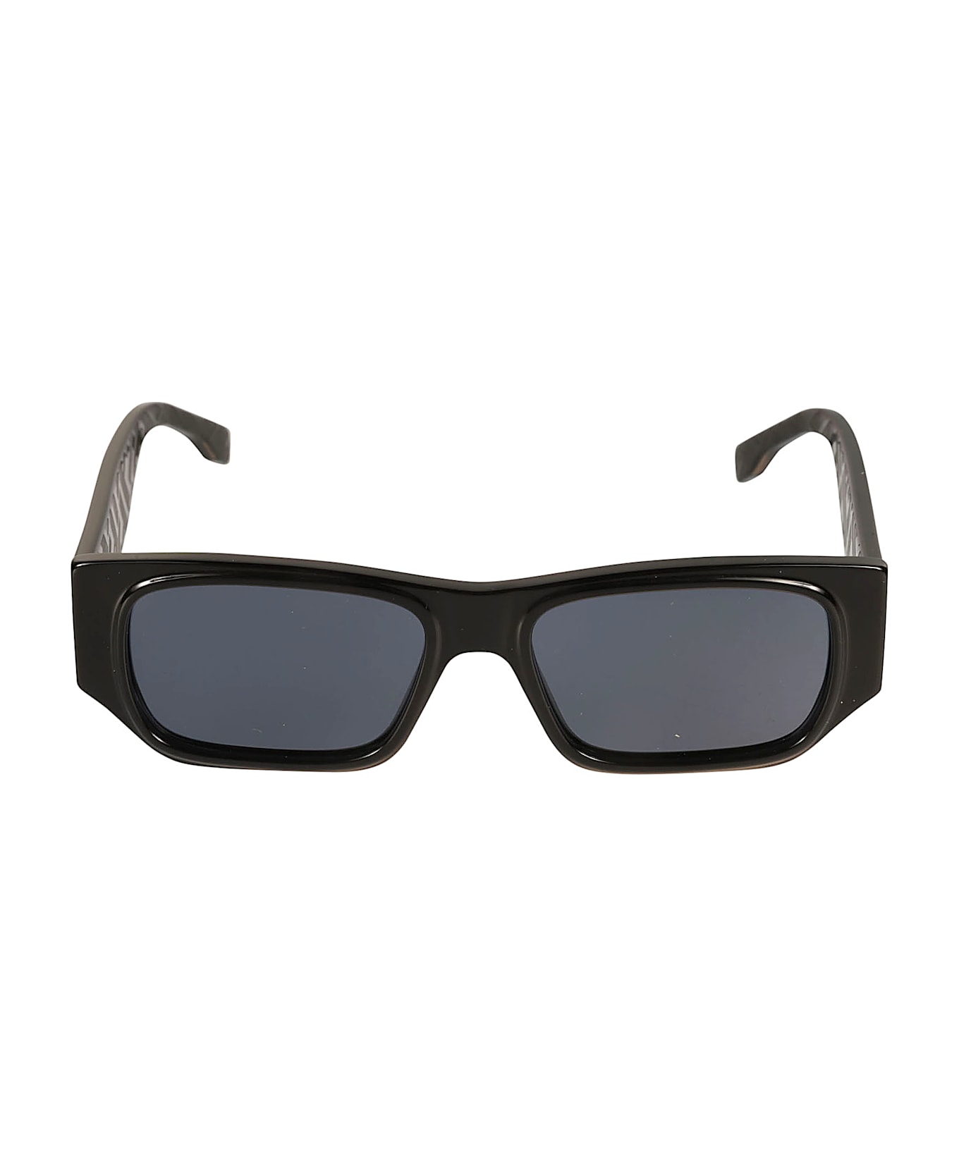 Fendi Rectangle Classic Sunglasses - 01V - Black