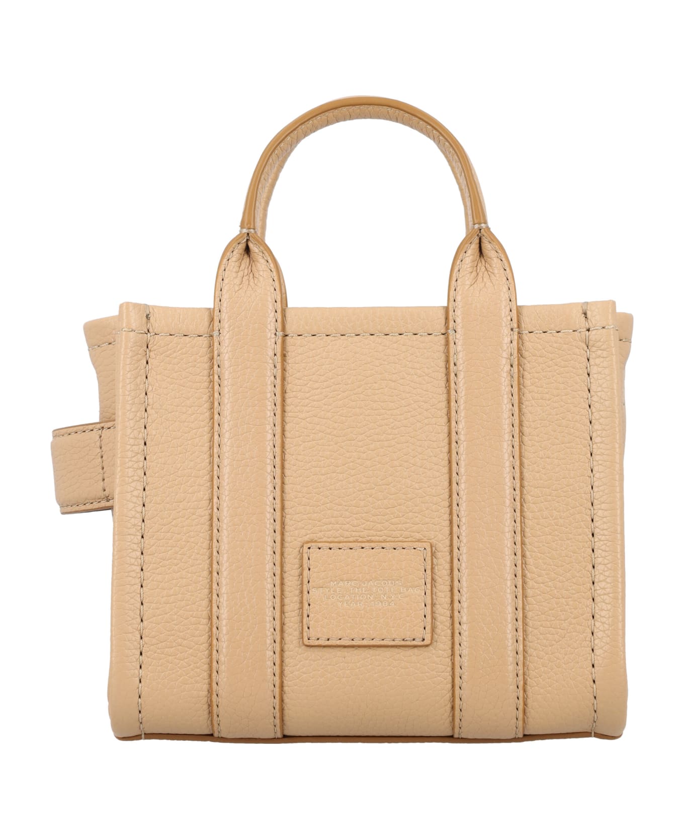Marc Jacobs The Mini Tote Leather Bag - CAMEL トートバッグ