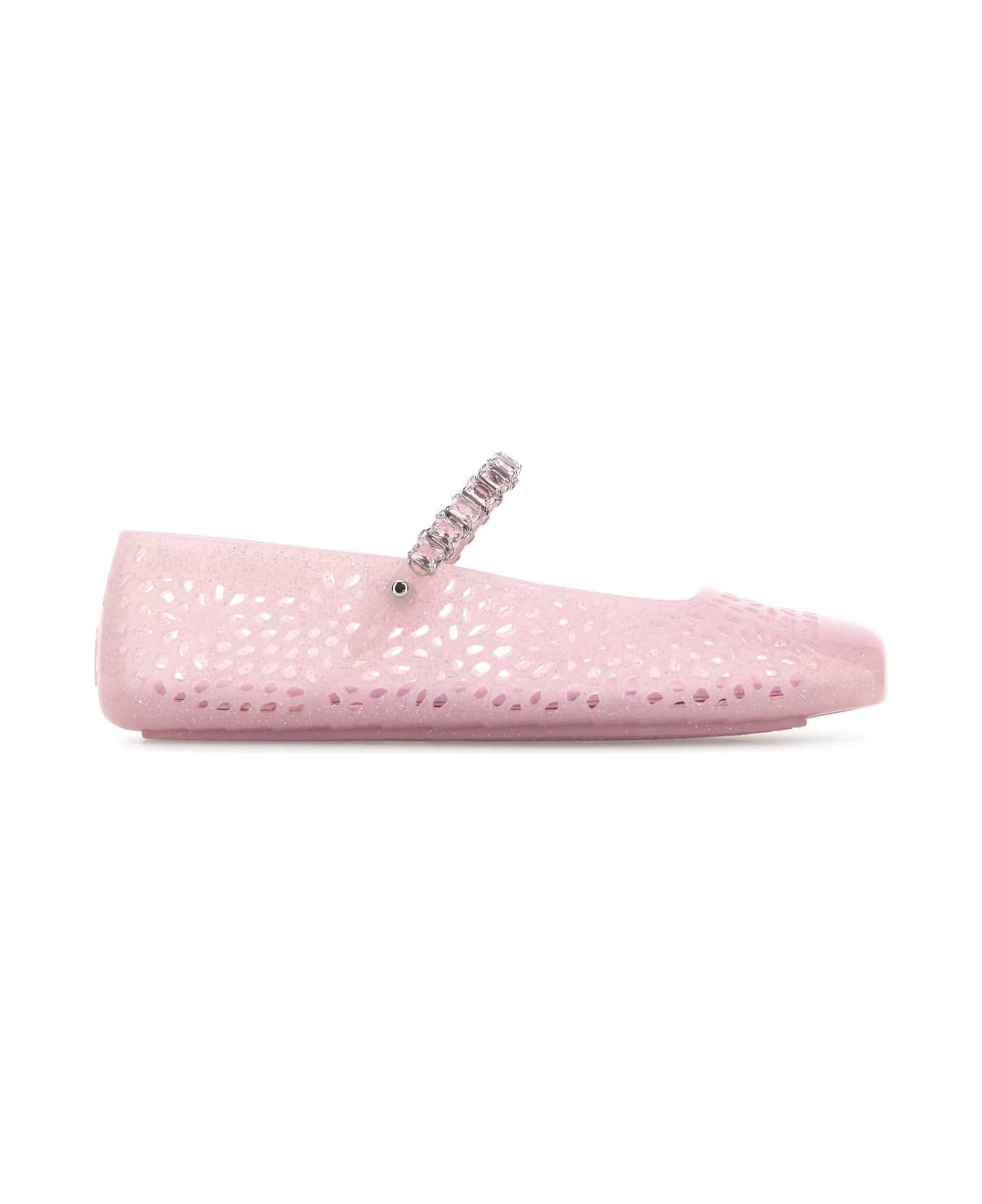 バレエシューズ Jimmy Choo Transparent Rubber The Jelly Ballerinas Jimmy Choo Transparent Rubber The Jelly Ballerinas | italist