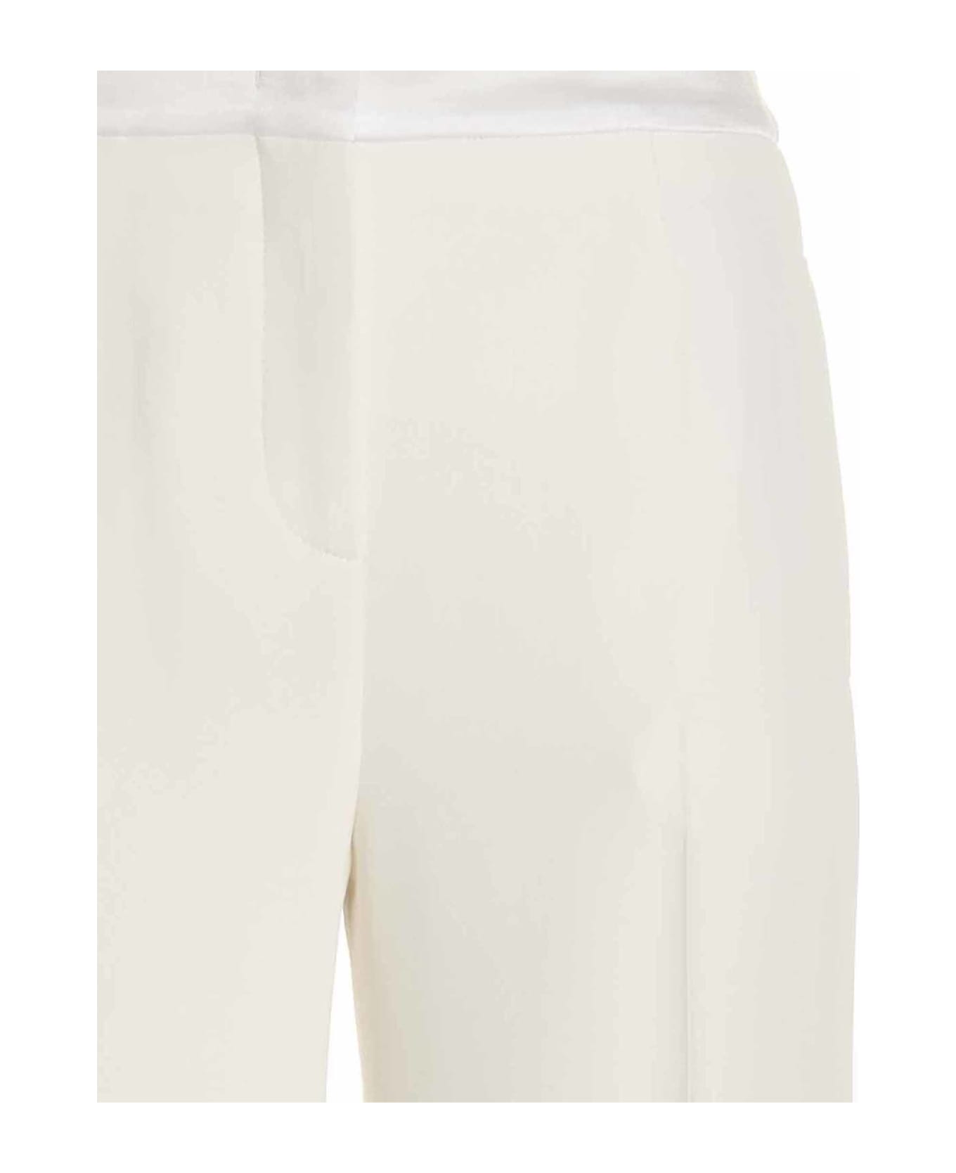 Ermanno Scervino Carrot Fit Pants - White ボトムス