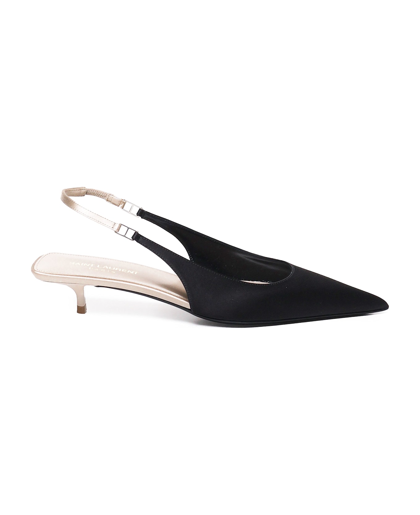 Saint Laurent Slingback Cherish - BLACK