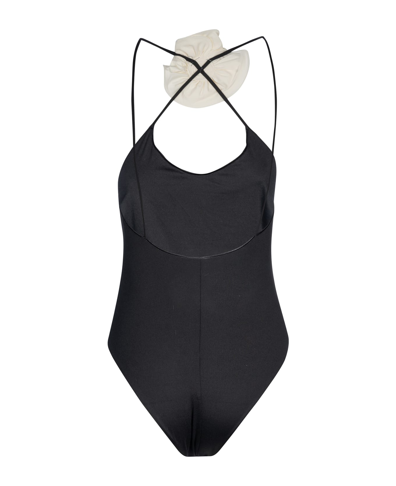 La Reveche Petra One-piece Bikini - Black/Ivory
