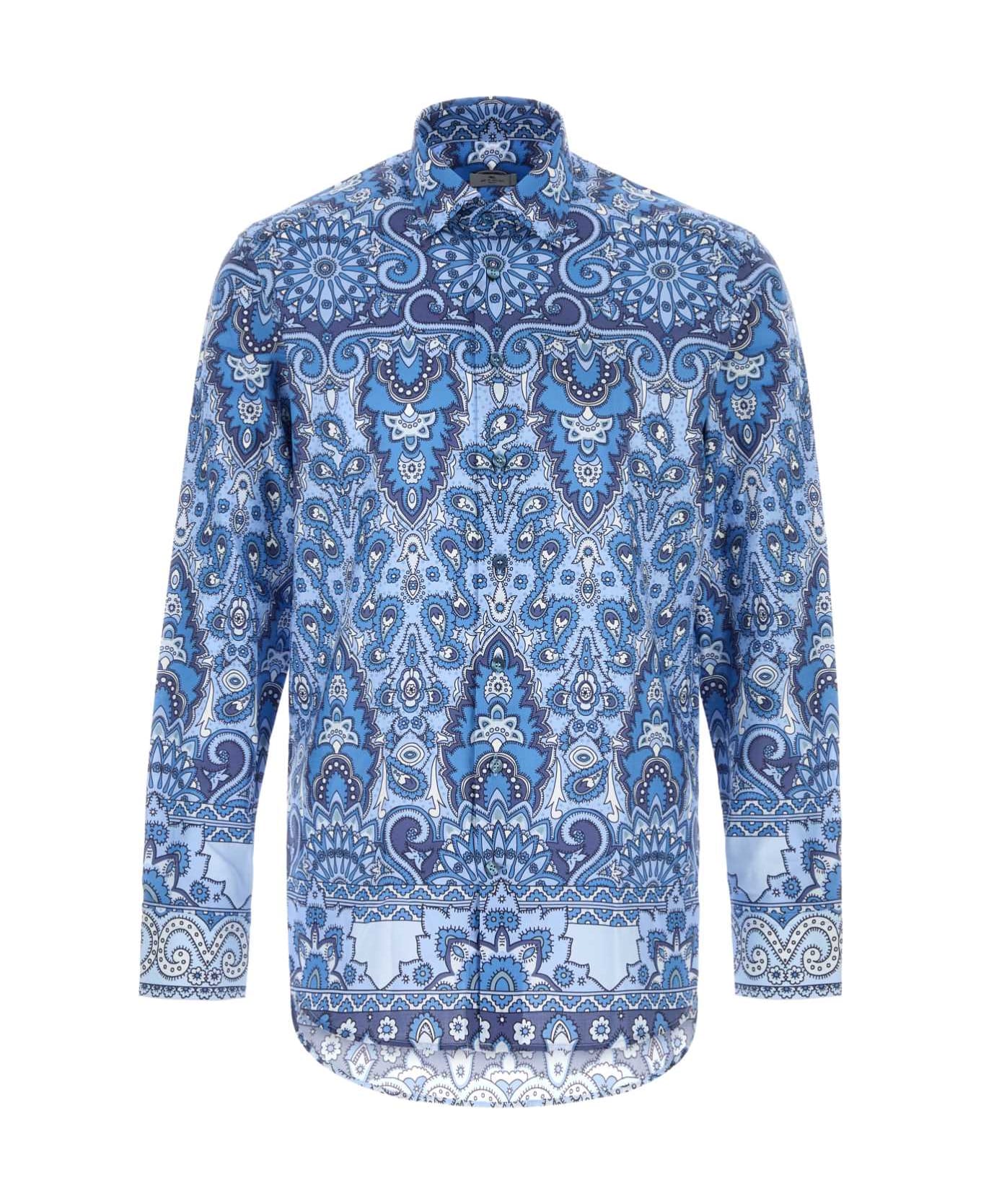 Etro Printed Cotton Shirt - X0880