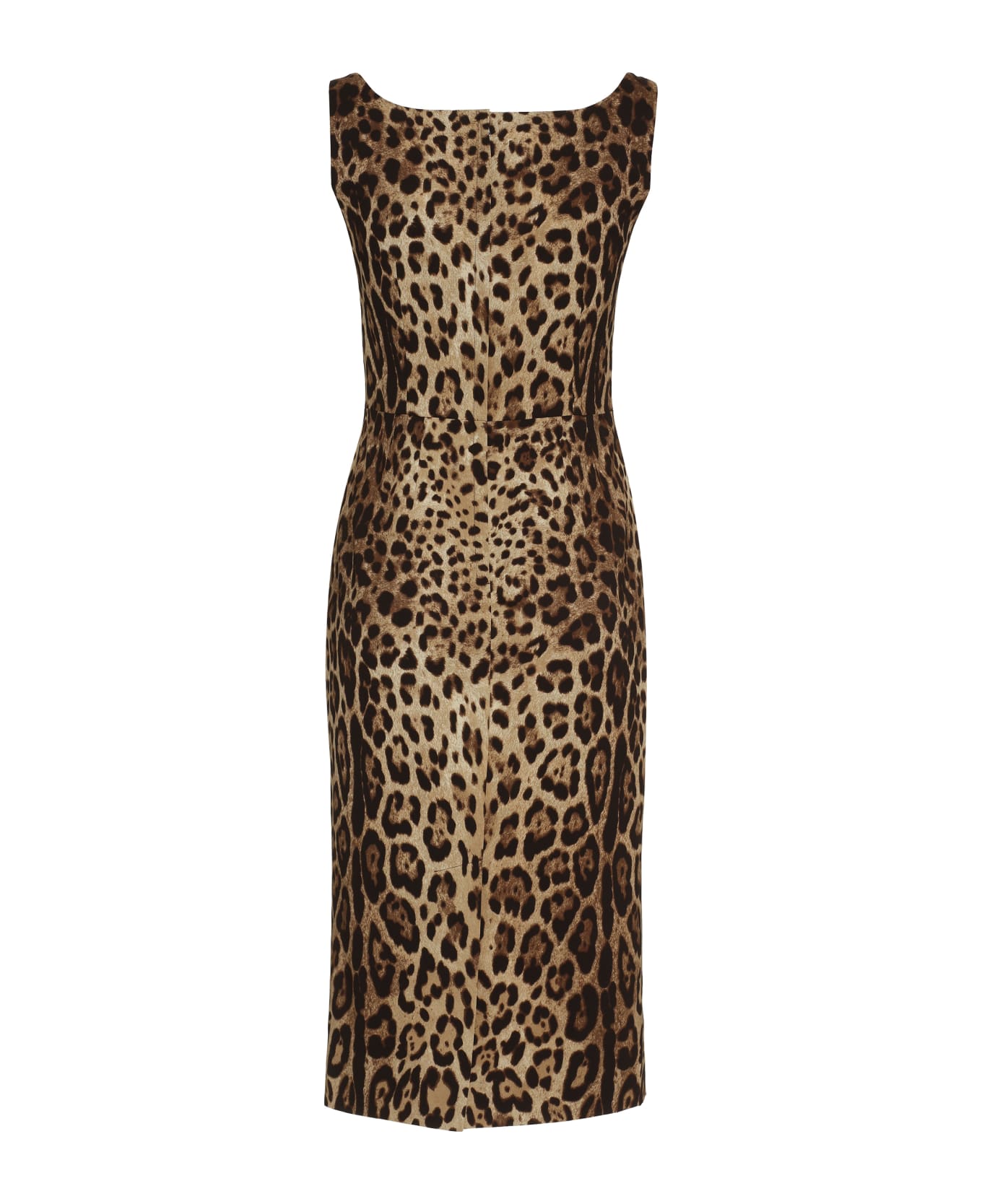 Dolce & Gabbana Printed Silk Dress - Animalier