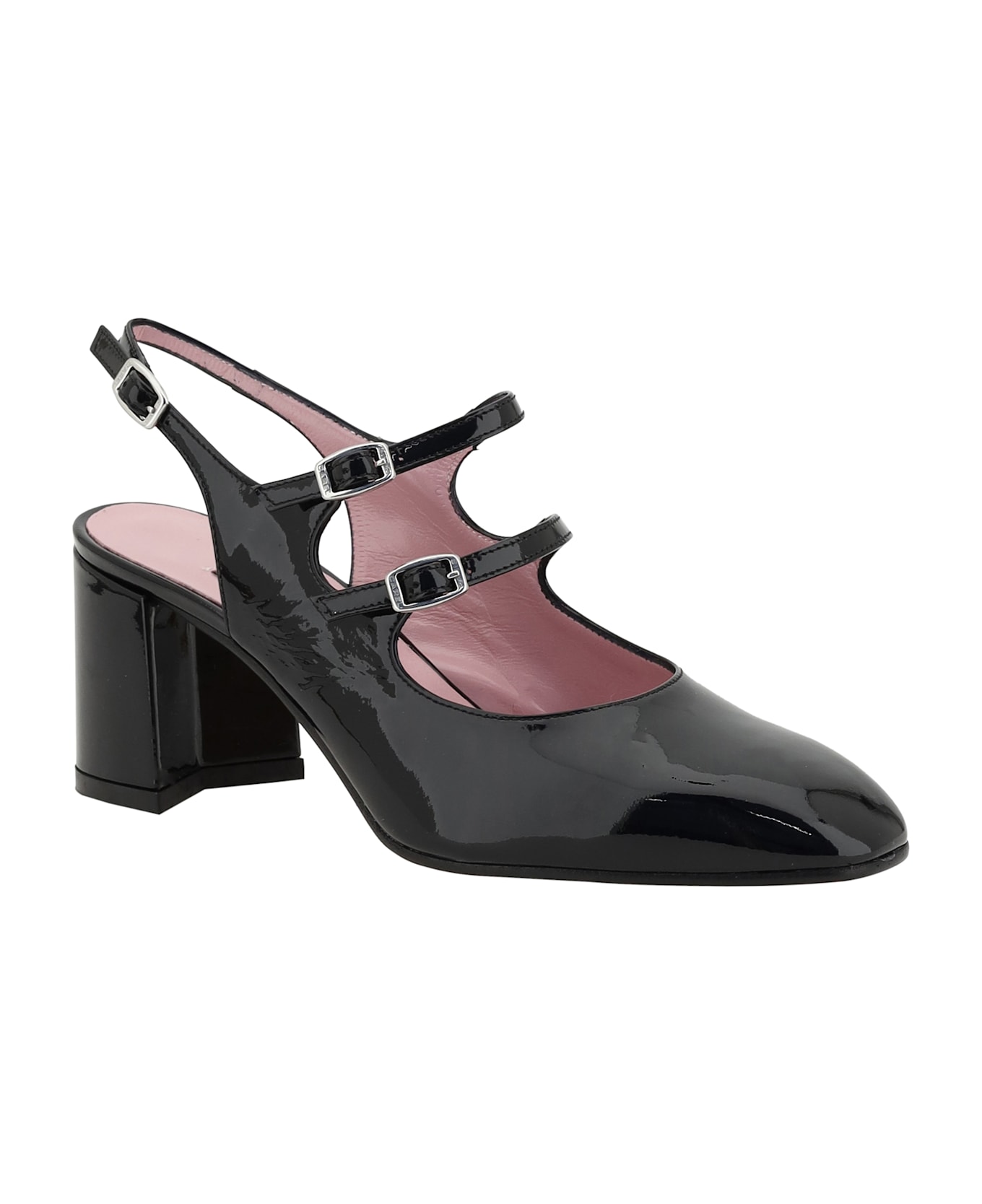 Carel Banana Pumps - Vernis Noir