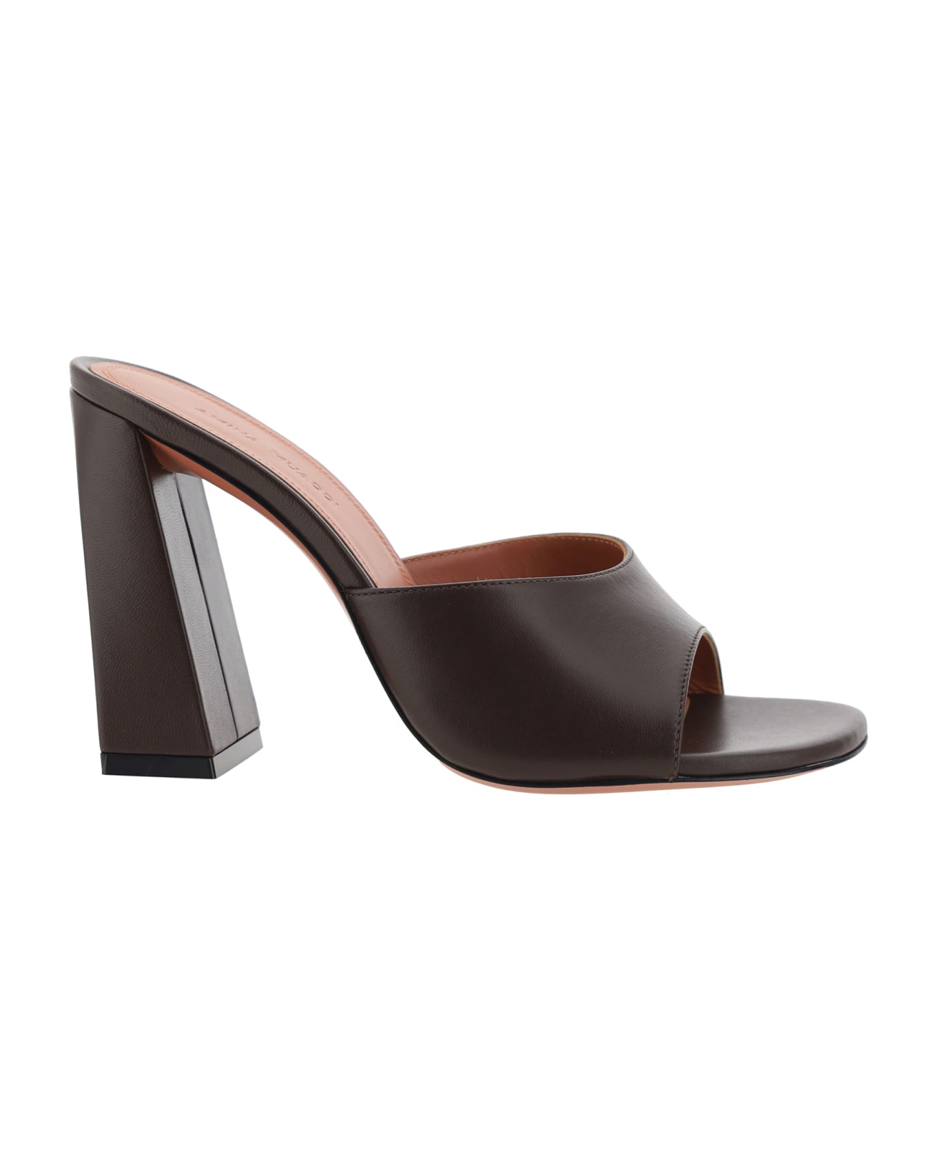 Amina Muaddi Brigitte Sandals - Nappa Mocha