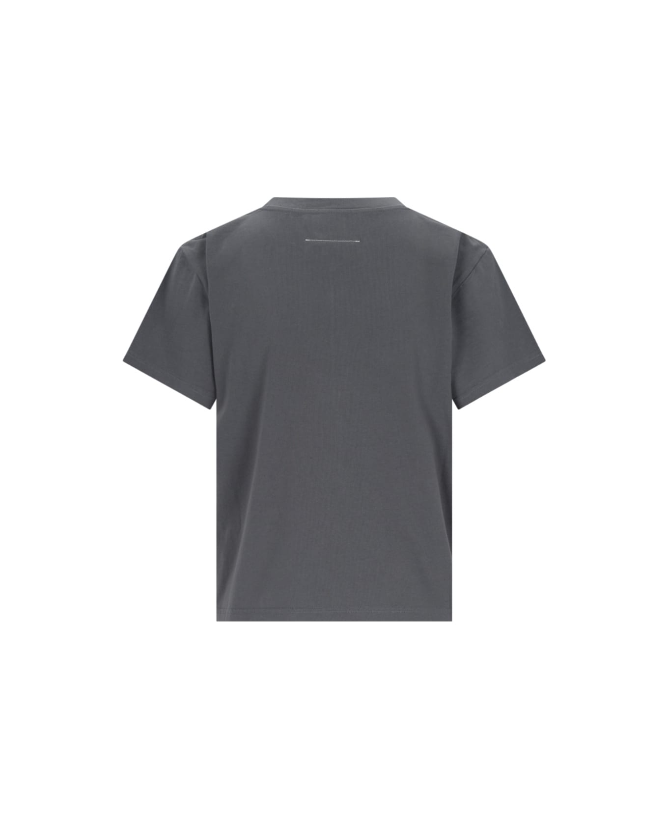 MM6 Maison Margiela 'party Bear And Numeric' Printed T-shirt - Grey