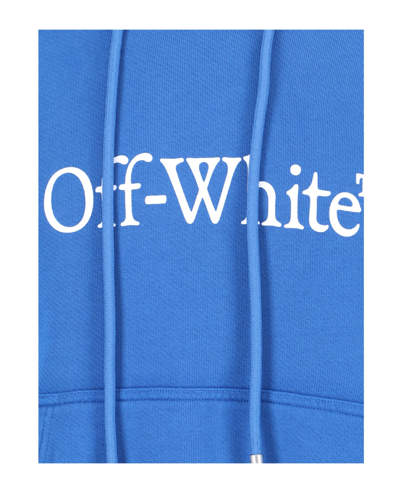 Off-White Skate Logo Hoodie - TRUE BLUE WHITE