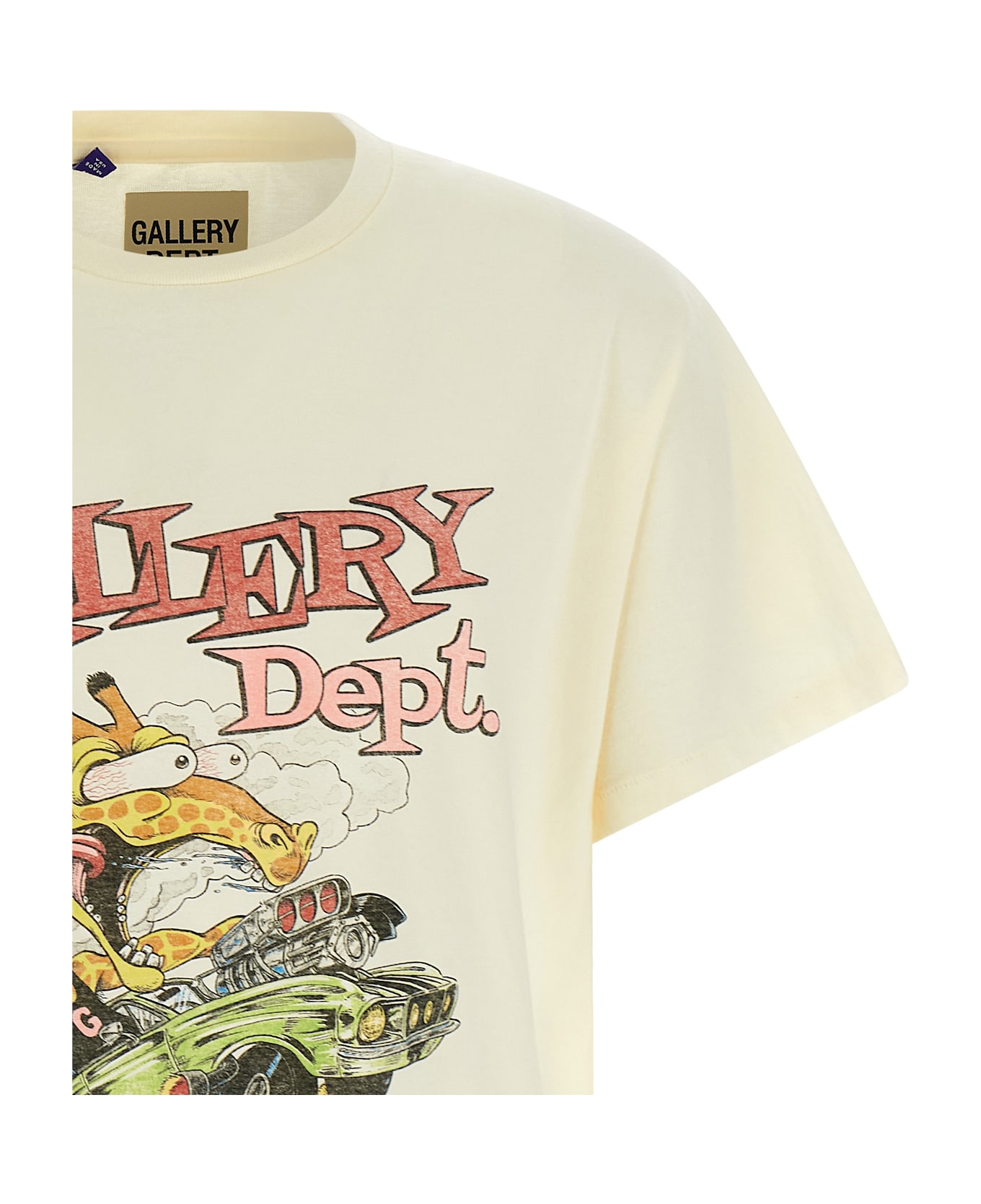 Gallery Dept. 'rally' T-shirt - Beige
