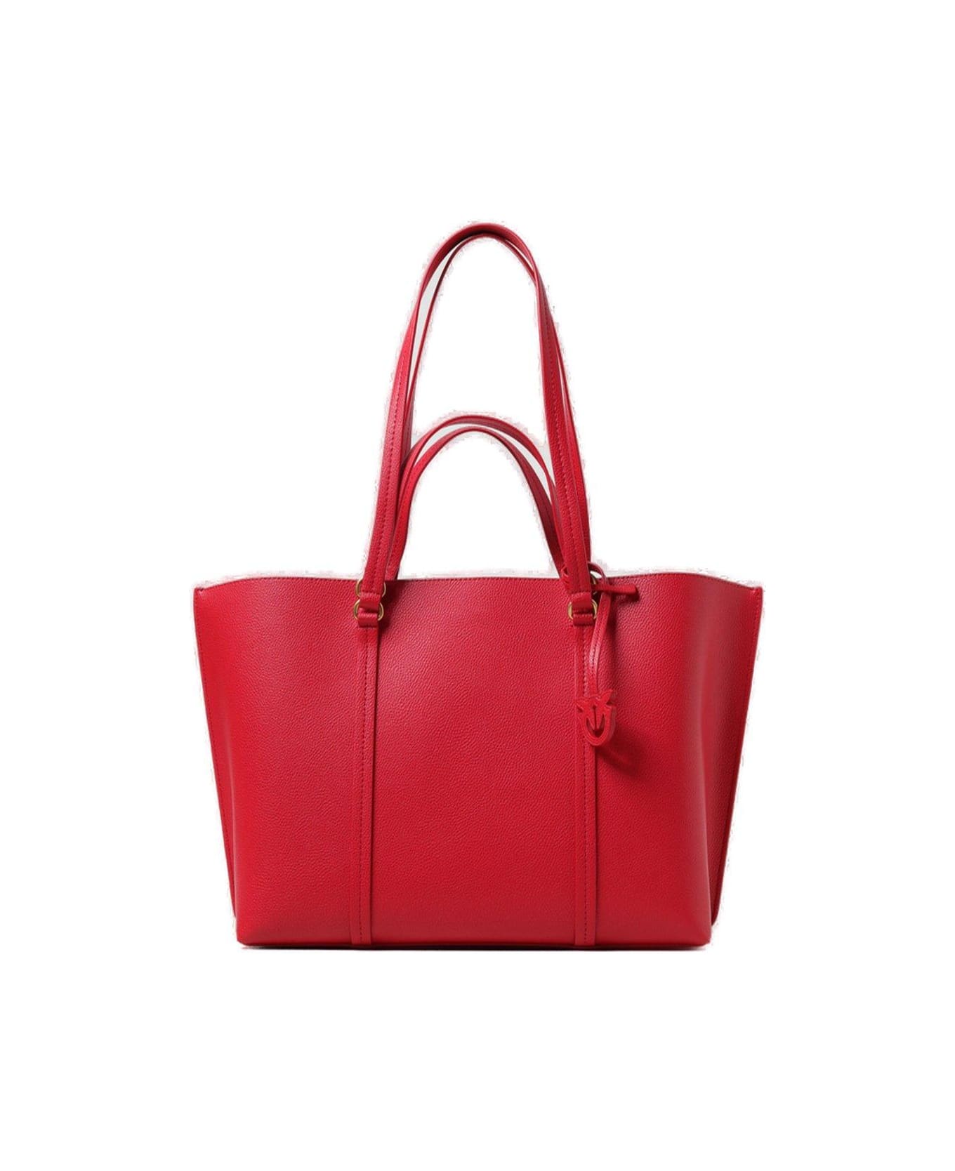 Pinko Carrie Big Shopping Bag Pinko - RED トートバッグ