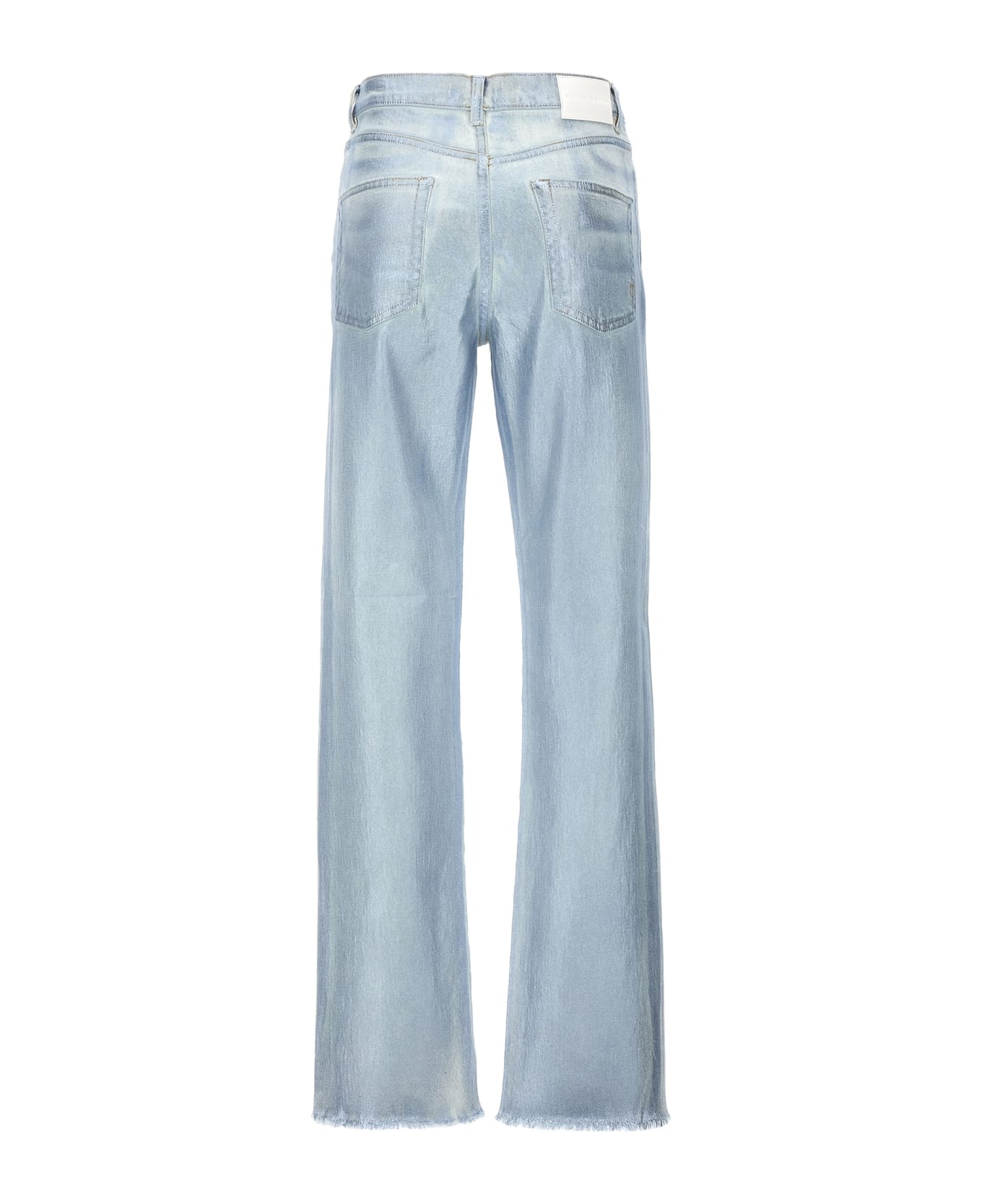 Pinko Straight Shining Denim Jeans - Blue