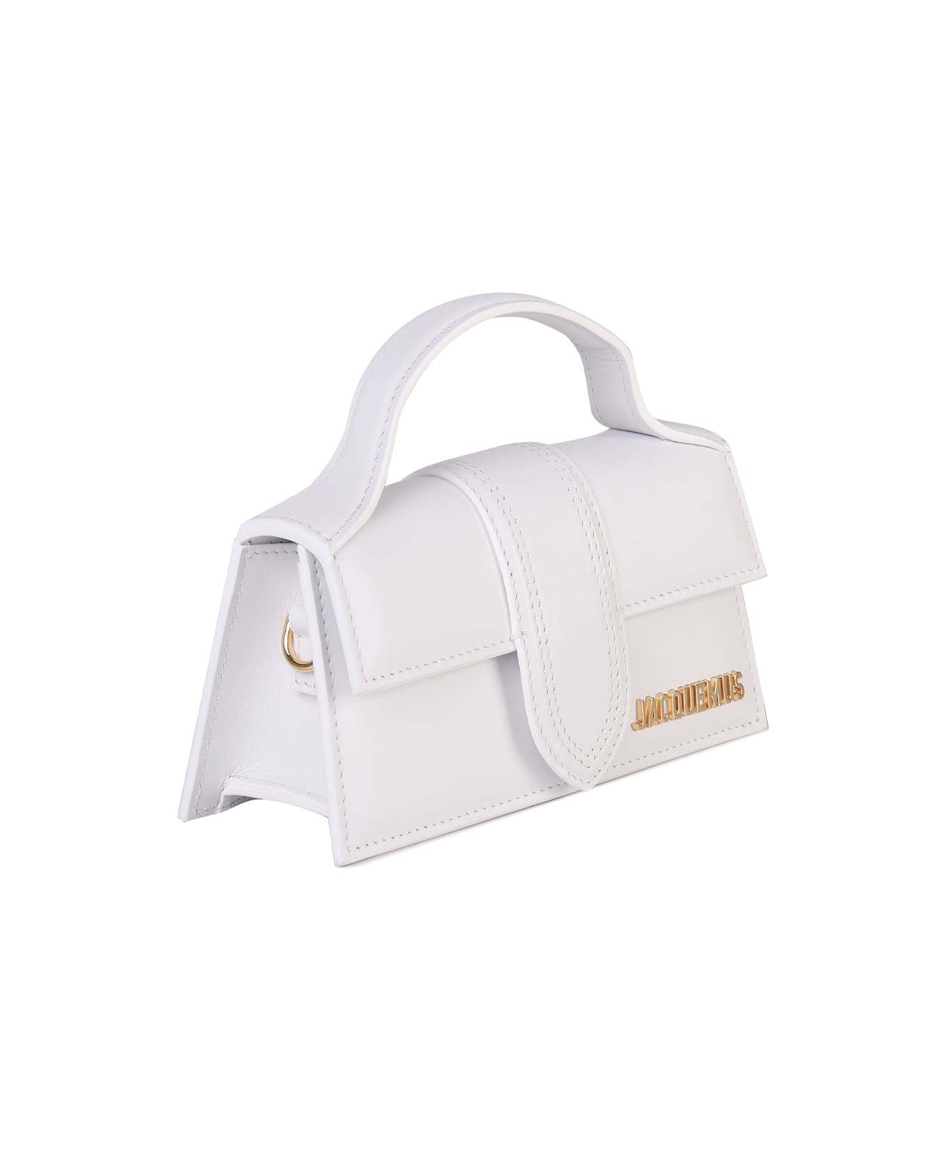 Jacquemus Le Bambino Leather Bag - White