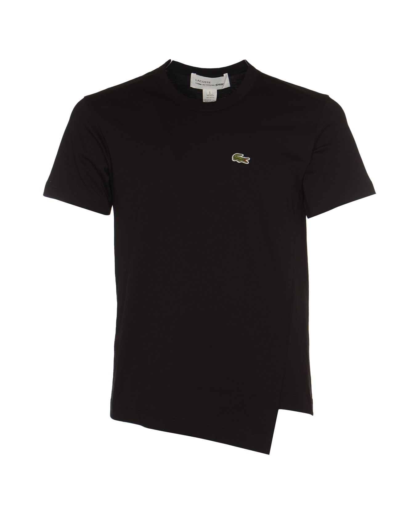 Comme des Garçons Logo Chest T-shirt - Black