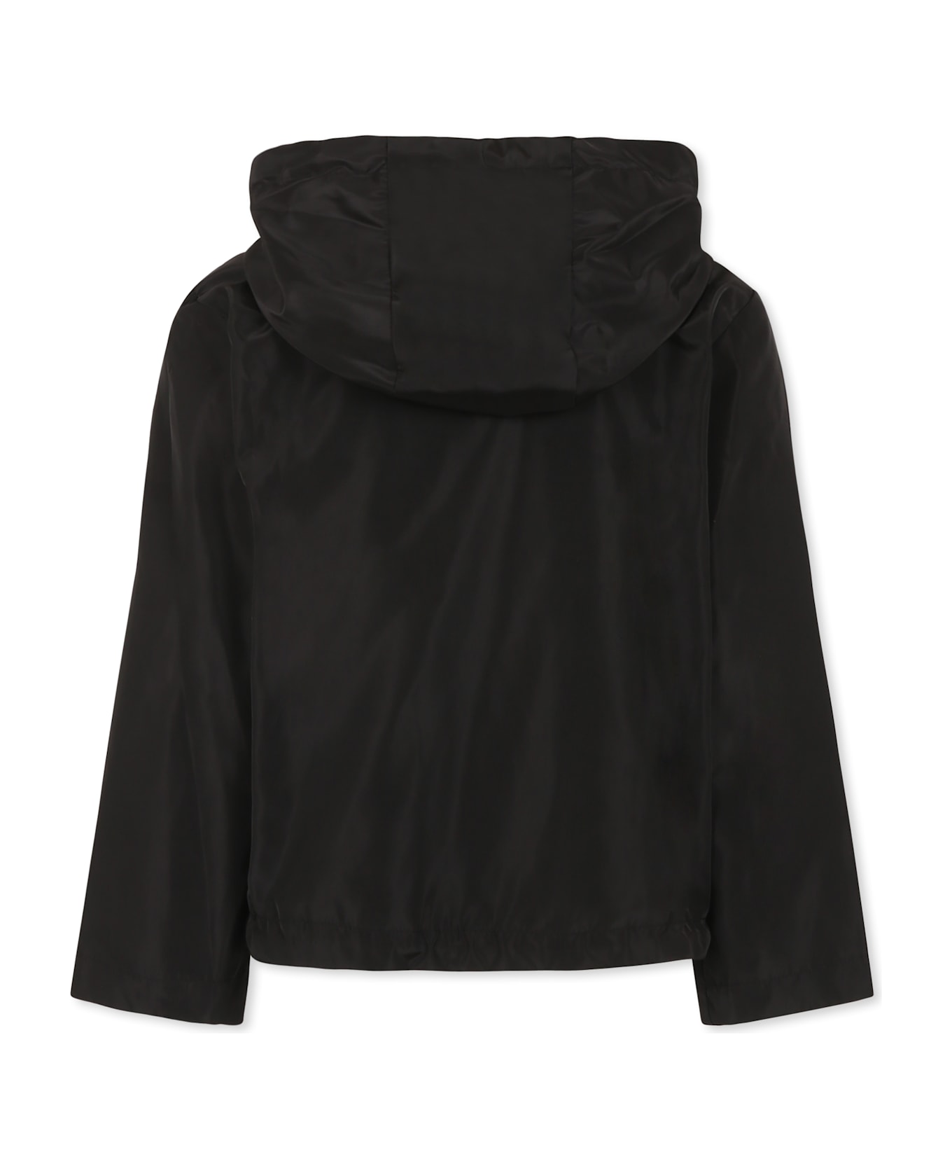 Richmond Black Reversible Jacket For Boy With Logo - Black