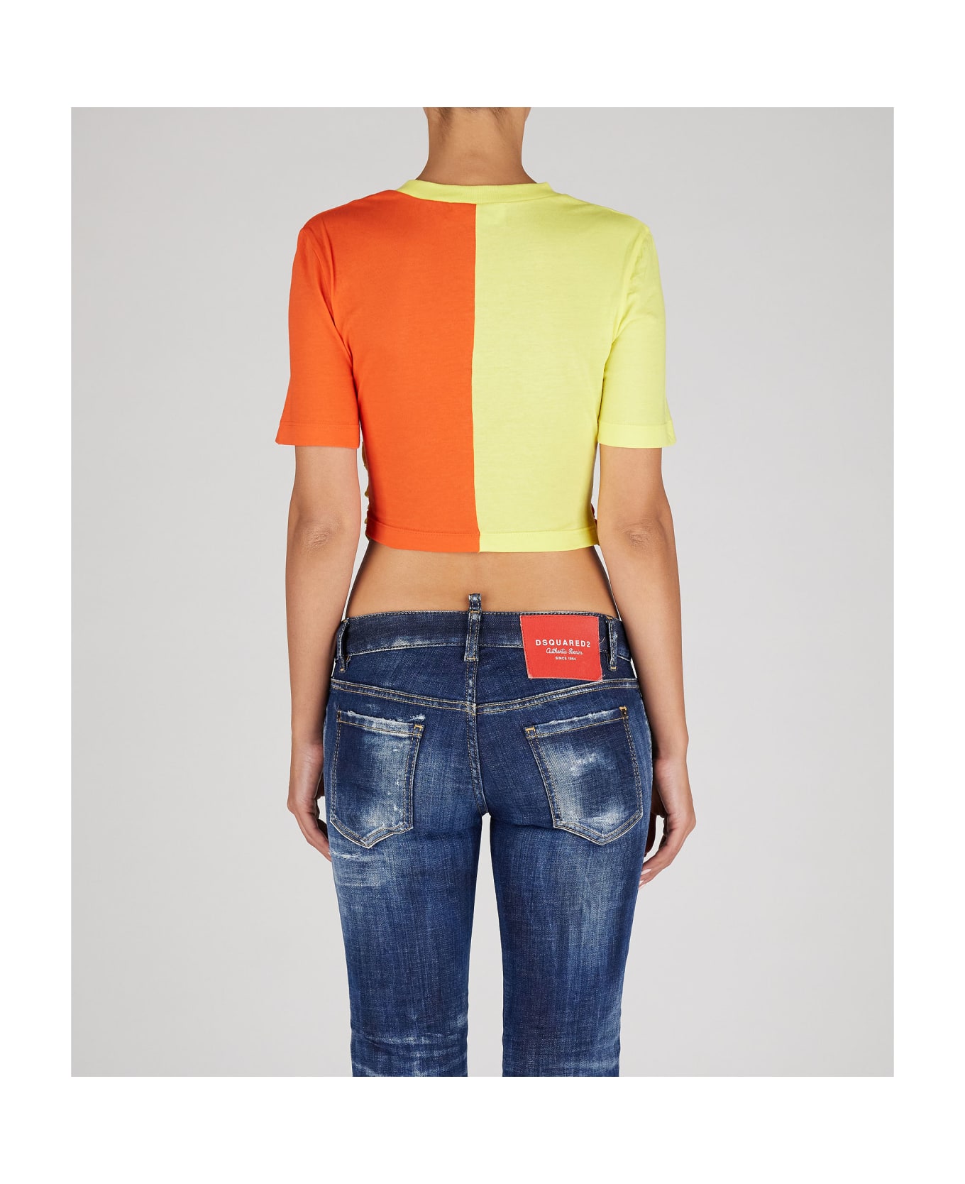 Dsquared2 T-shirts - Yellow/red