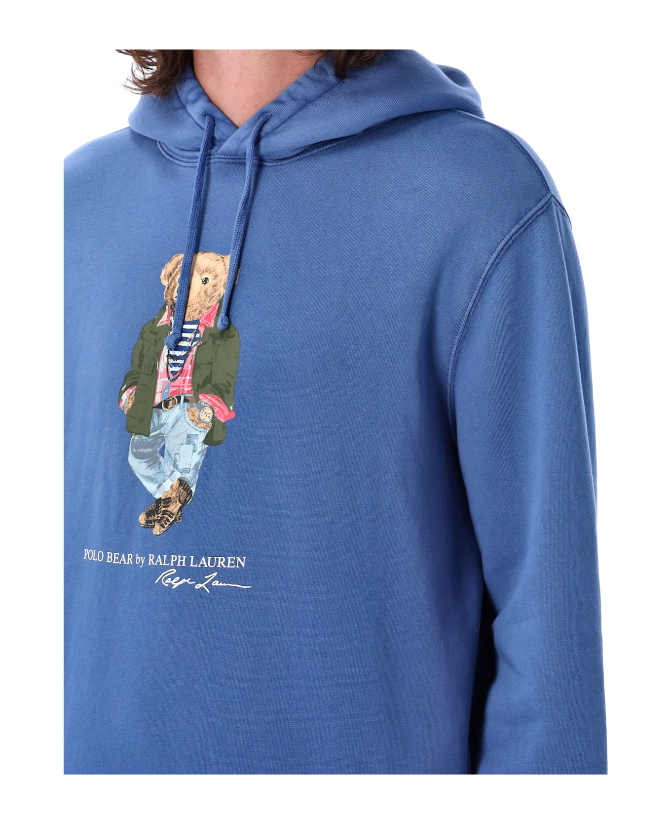 Polo Ralph Lauren Polo Bear Fleece Hoodie - IRIS BLUE