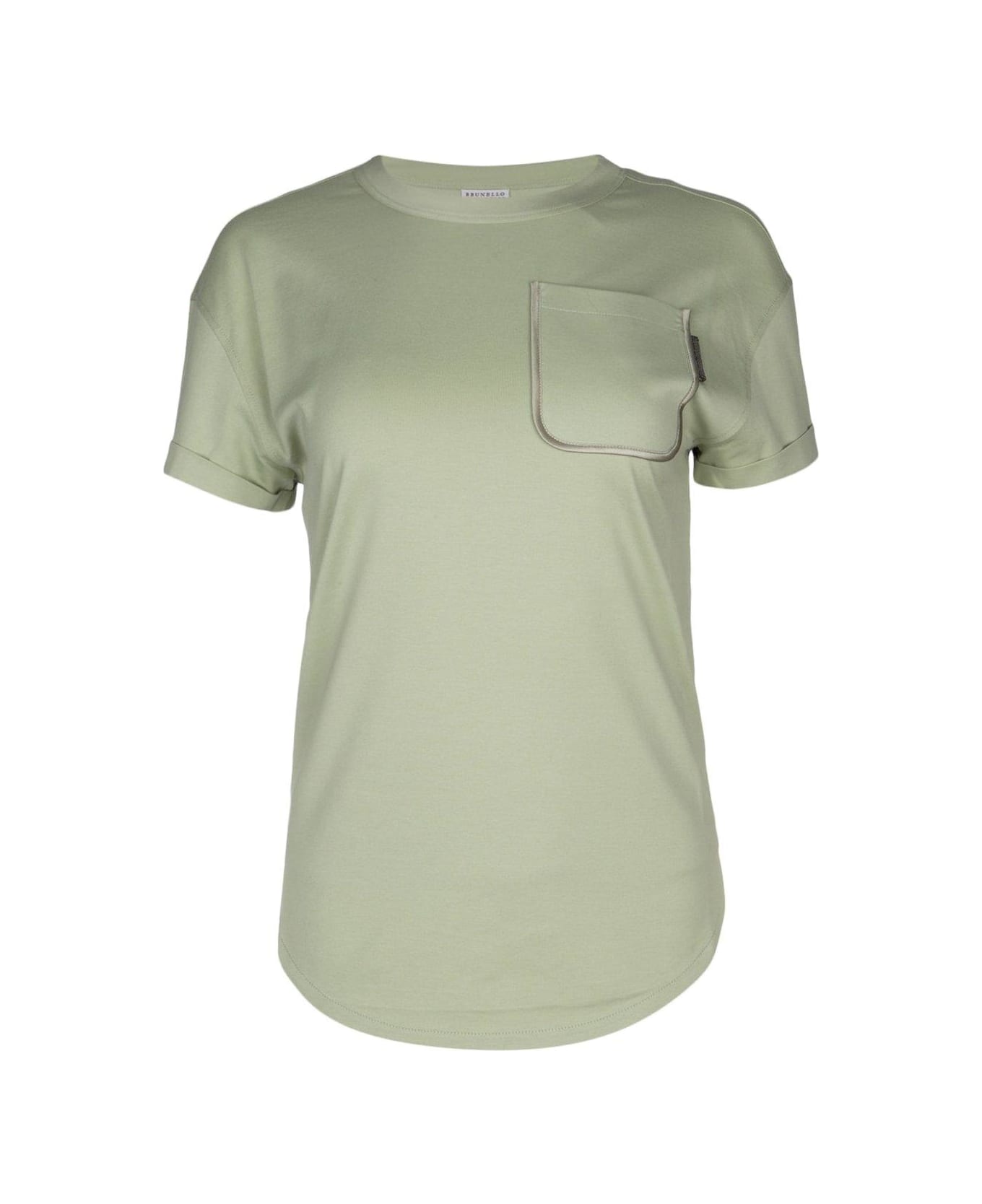 Brunello Cucinelli Jersey T-shirt - Green Tシャツ