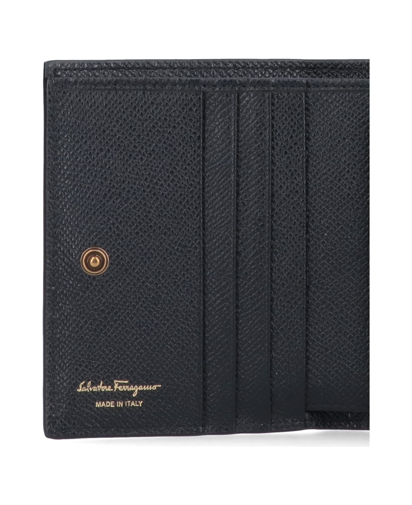 Ferragamo 
gancini
 Wallet - Black