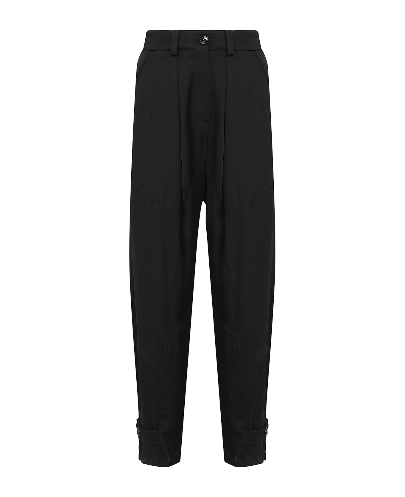 Pinko P-pants In Satin - Black