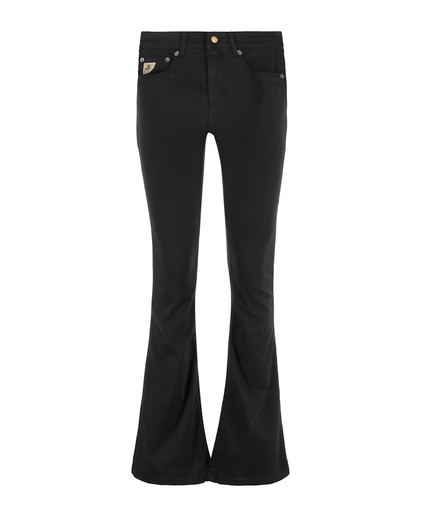 Lois Raval-16 Flared Trousers - black