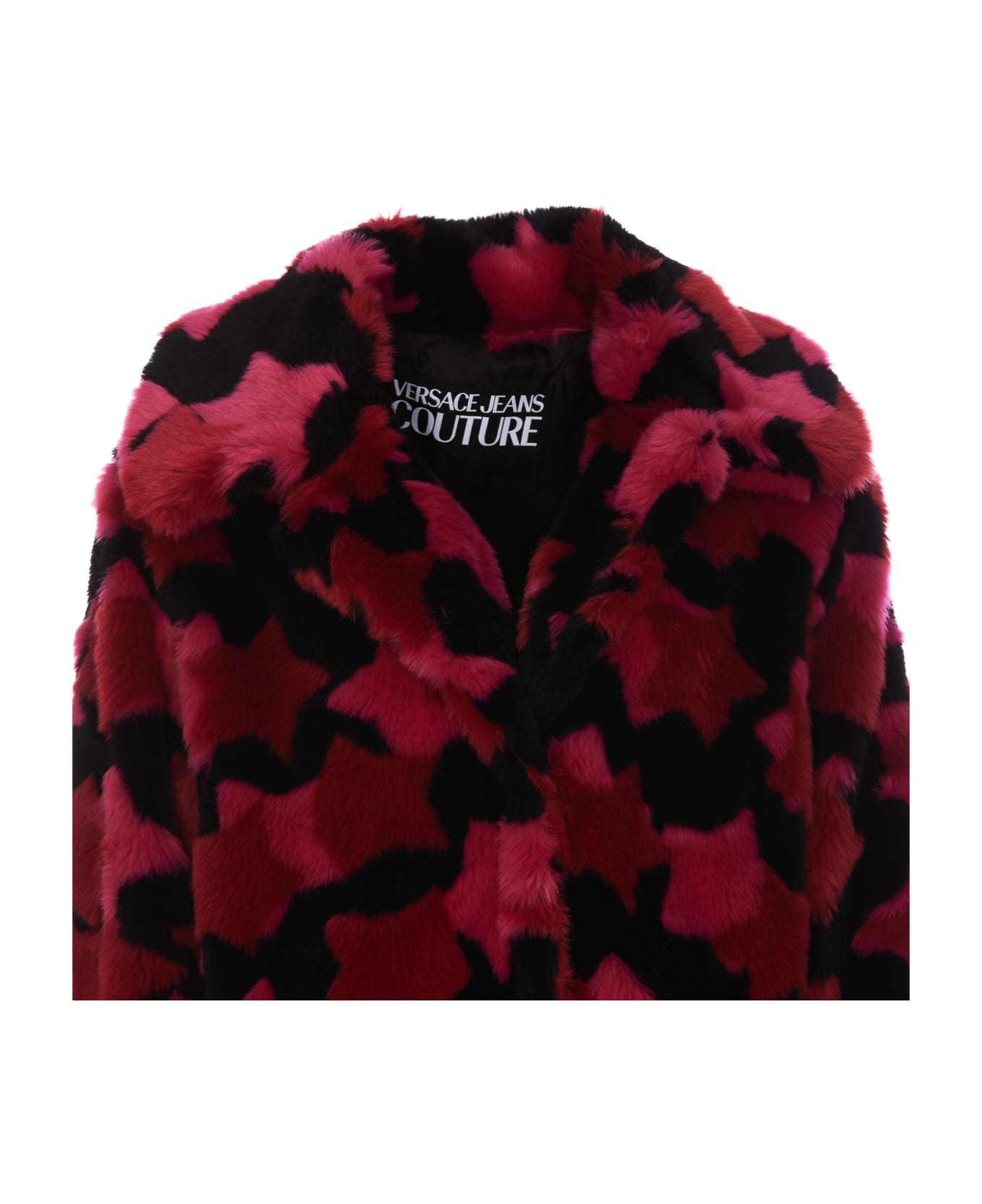 Versace Jeans Couture Faux Fur Jacket - 455