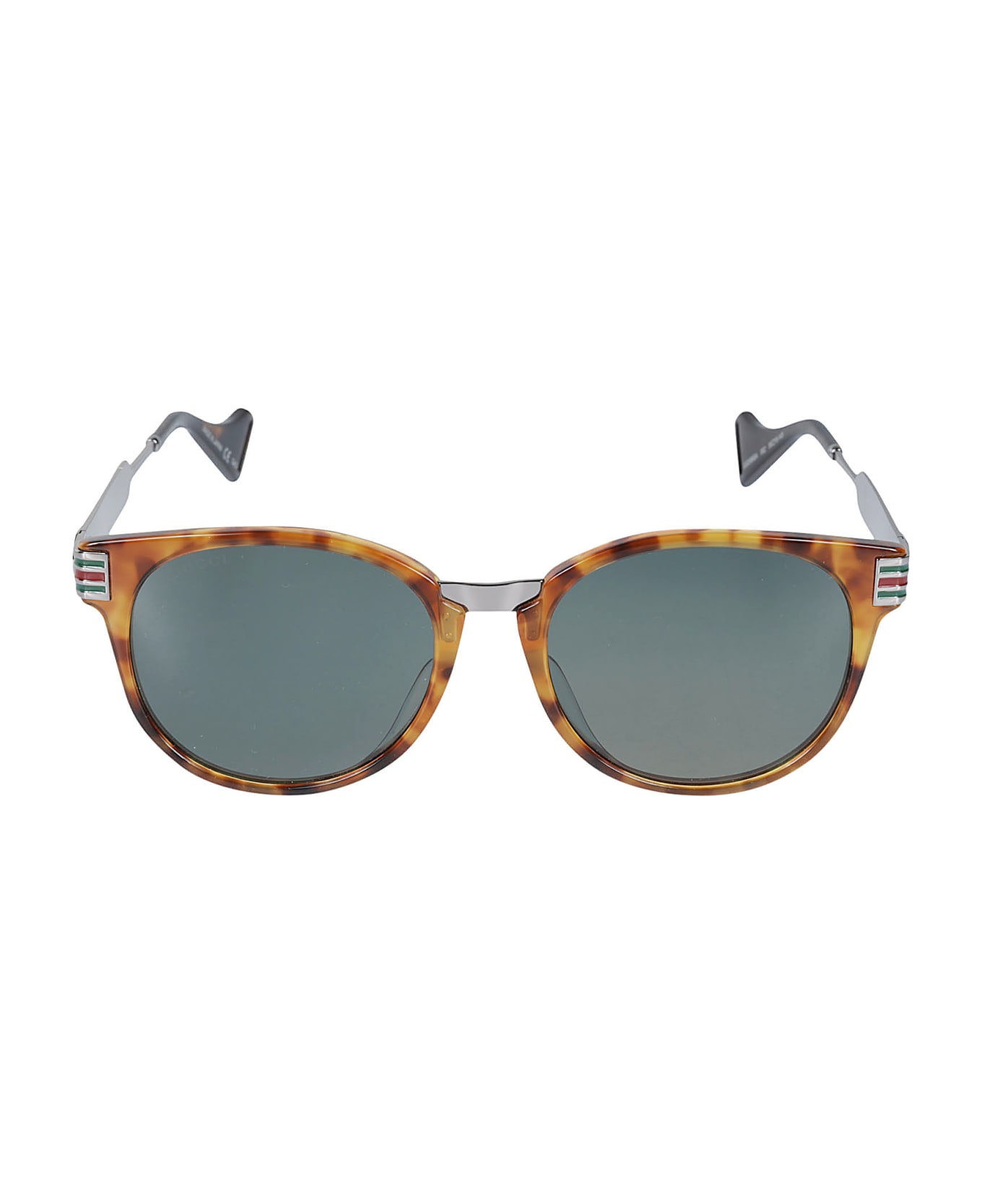 Gucci Eyewear Round Frame Sunglasses - 002 Fendi Eyewear transparent cat-eye sunglasses