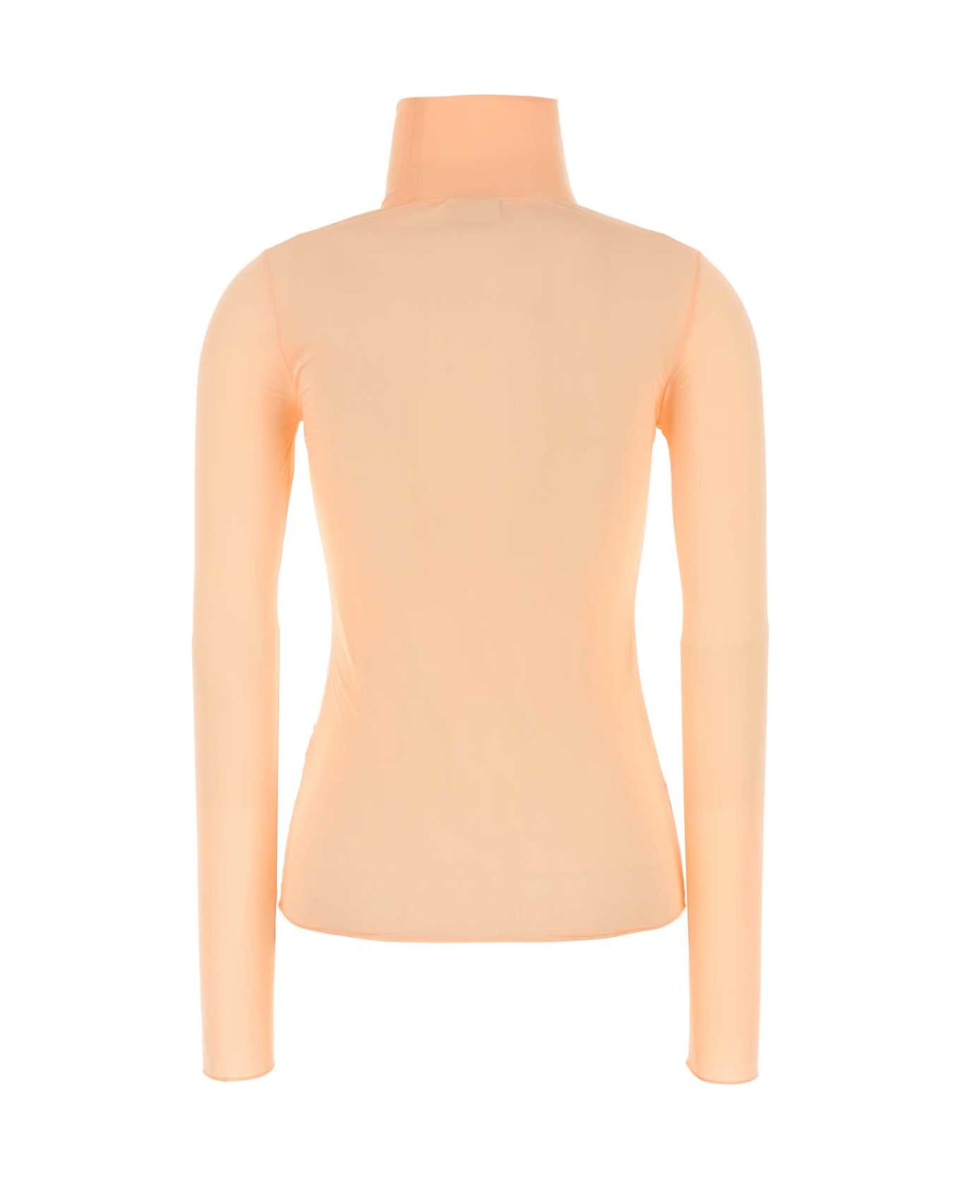 Dries Van Noten Pink Stretch Nylon Top - BLUSH