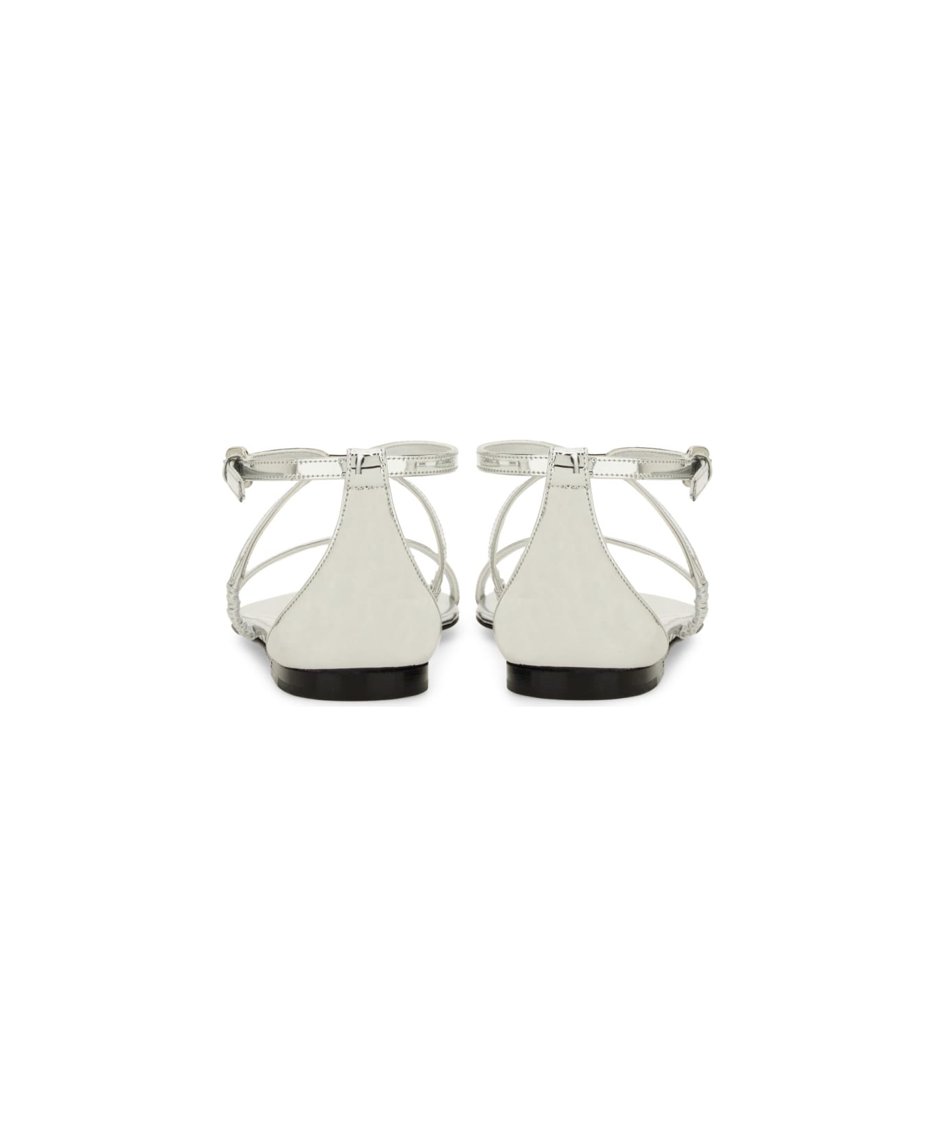 Alexander McQueen Strappy Sandal - SILVER