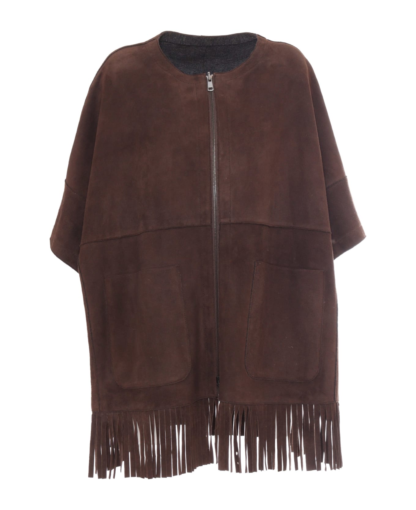 Parosh Jacket - BROWN