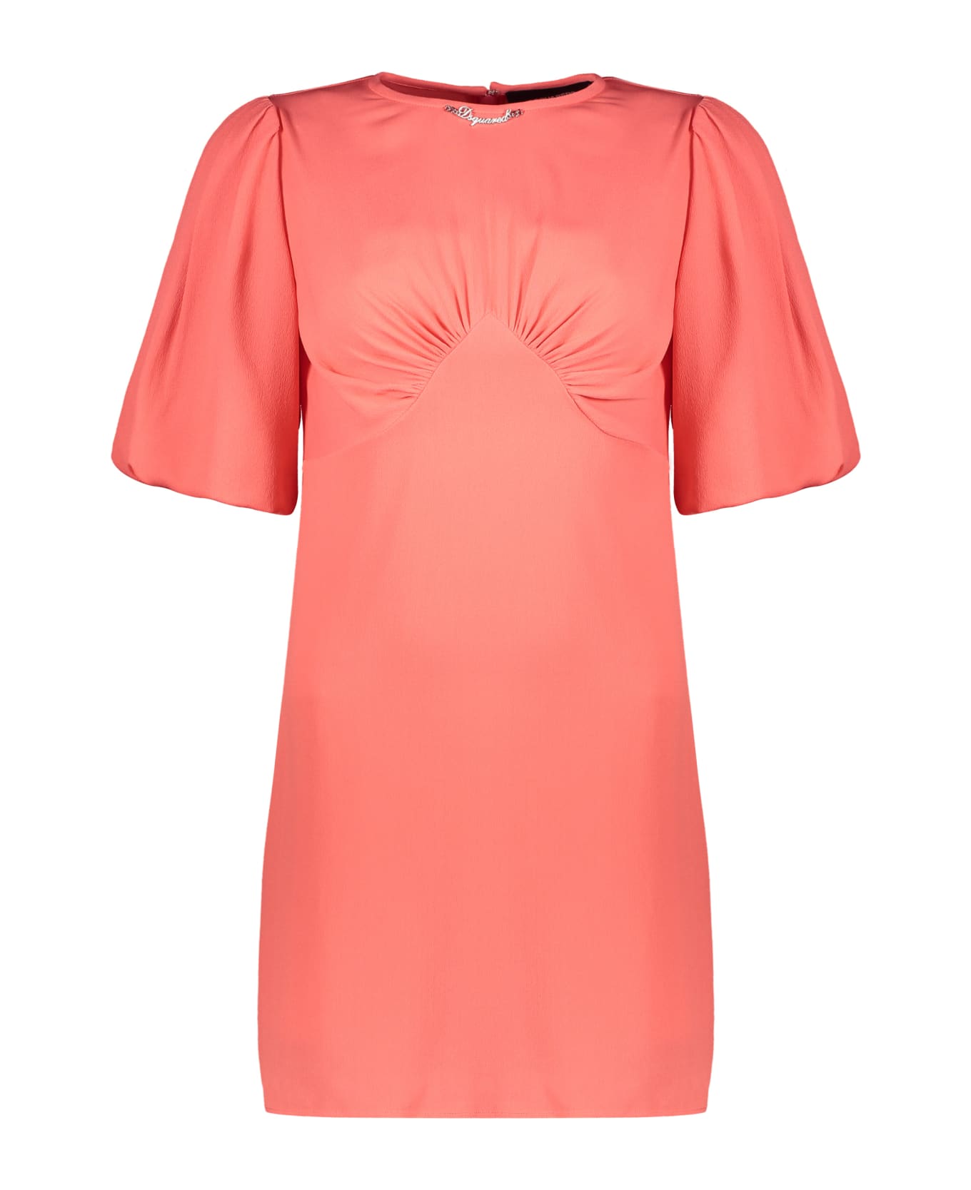 Dsquared2 Crepe Dress - Coral ワンピース＆ドレス