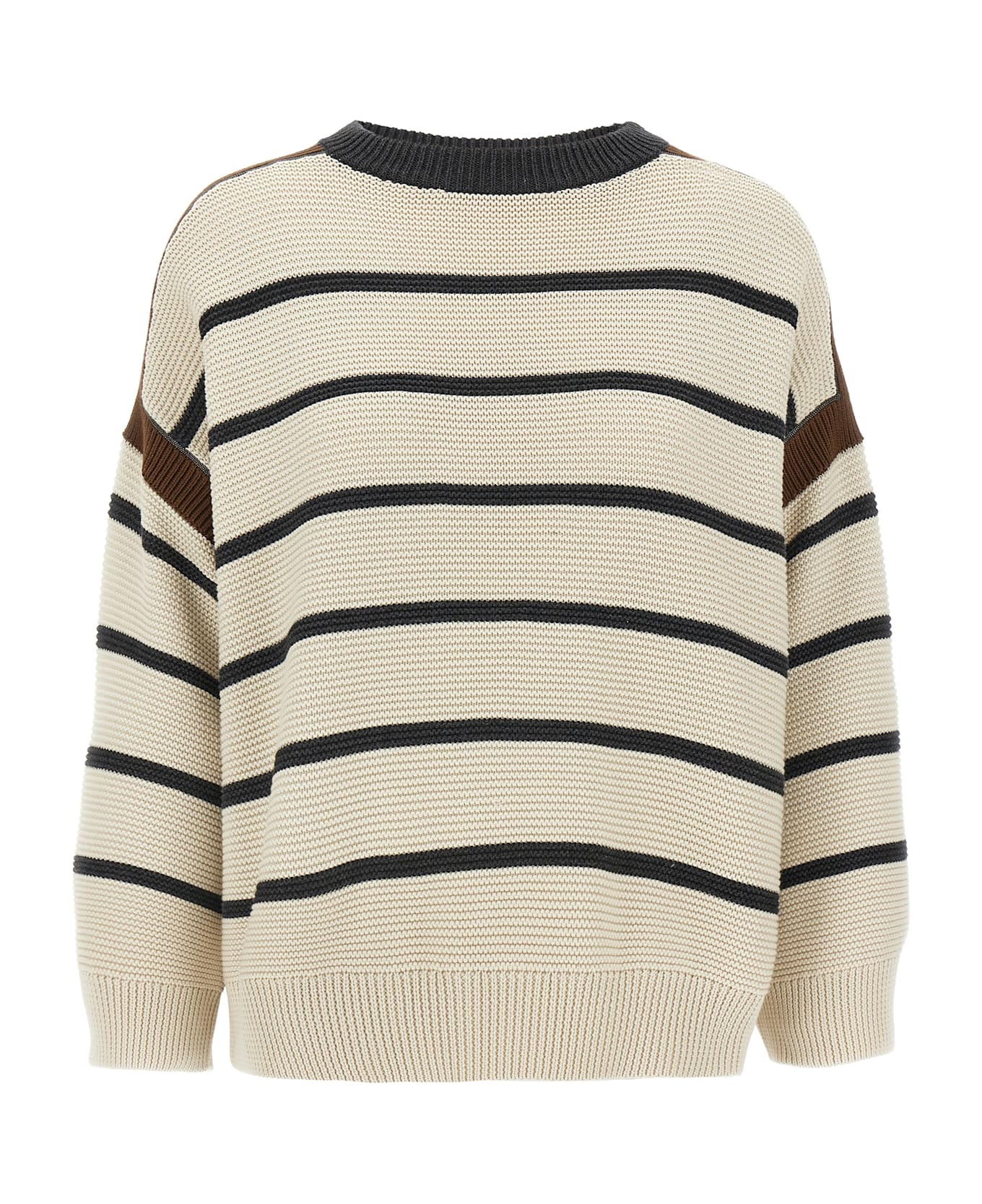 Brunello Cucinelli Monile Sweater - Beige