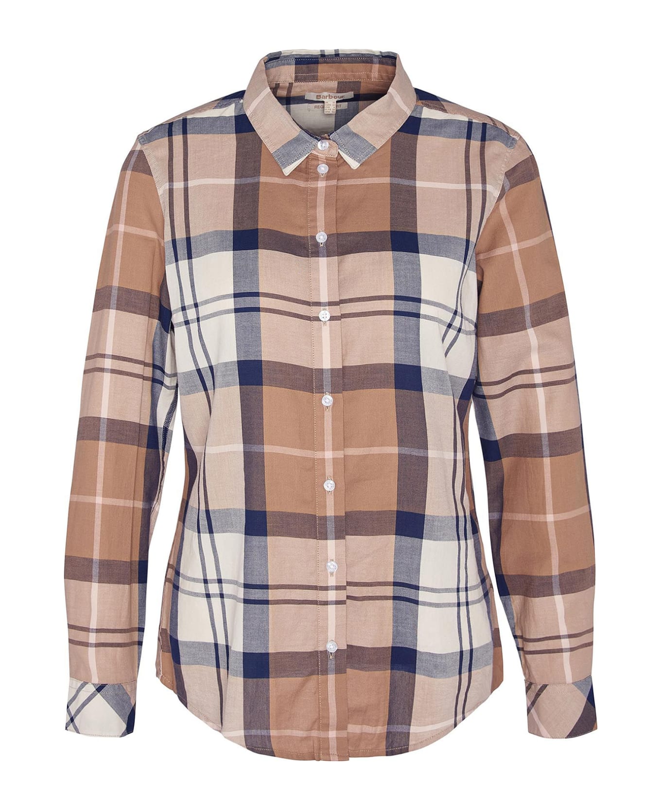 Barbour Long Sleeve Checked Shirt - Thom Browne Fun-Mix super 120s wool flannel jacket