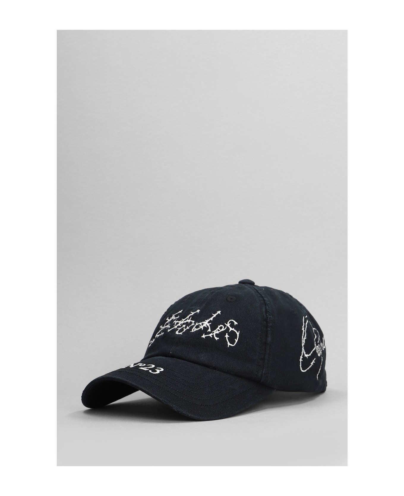 Études Hats In Black Cotton - black 帽子