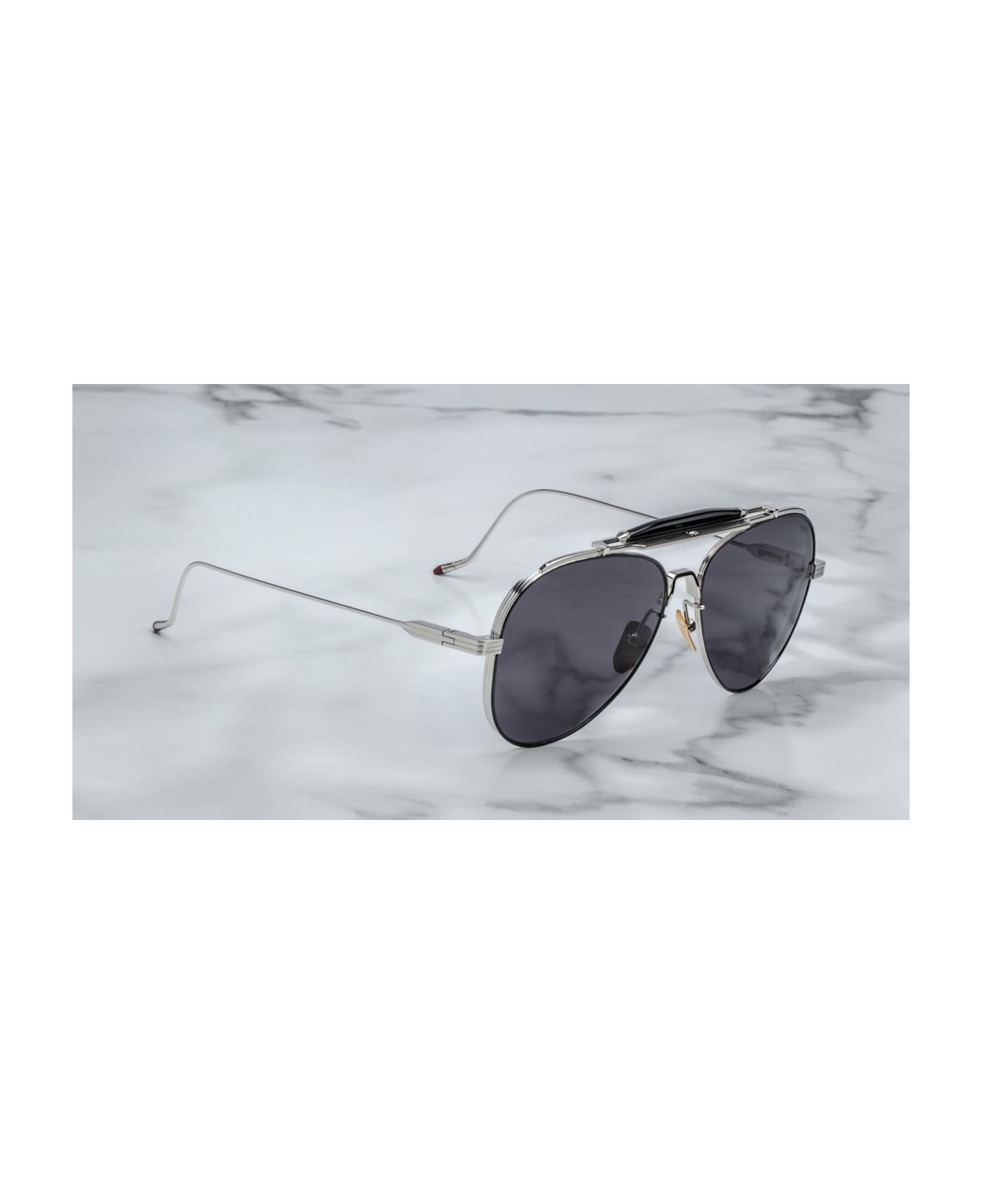 Jacques Marie Mage Peyote - Silver Fox Sunglasses - Silver