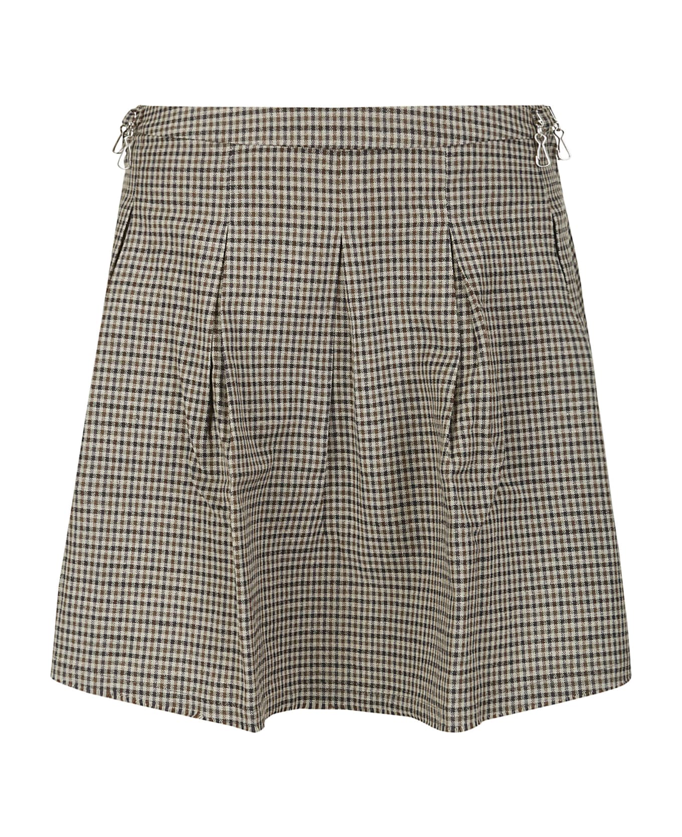 Our Legacy Object Skirt - OLD MONEY CHECK