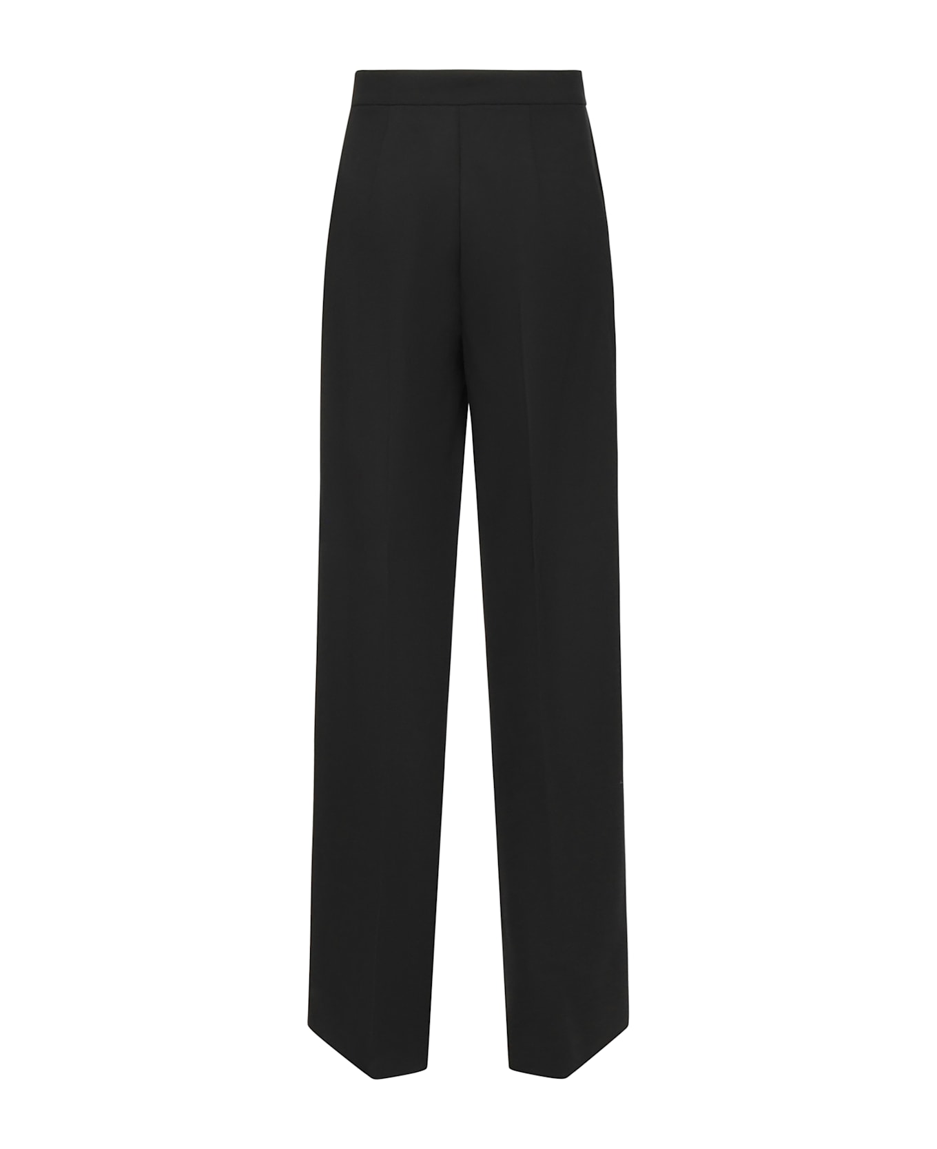 Max Mara Compact Jersey Pants - Black