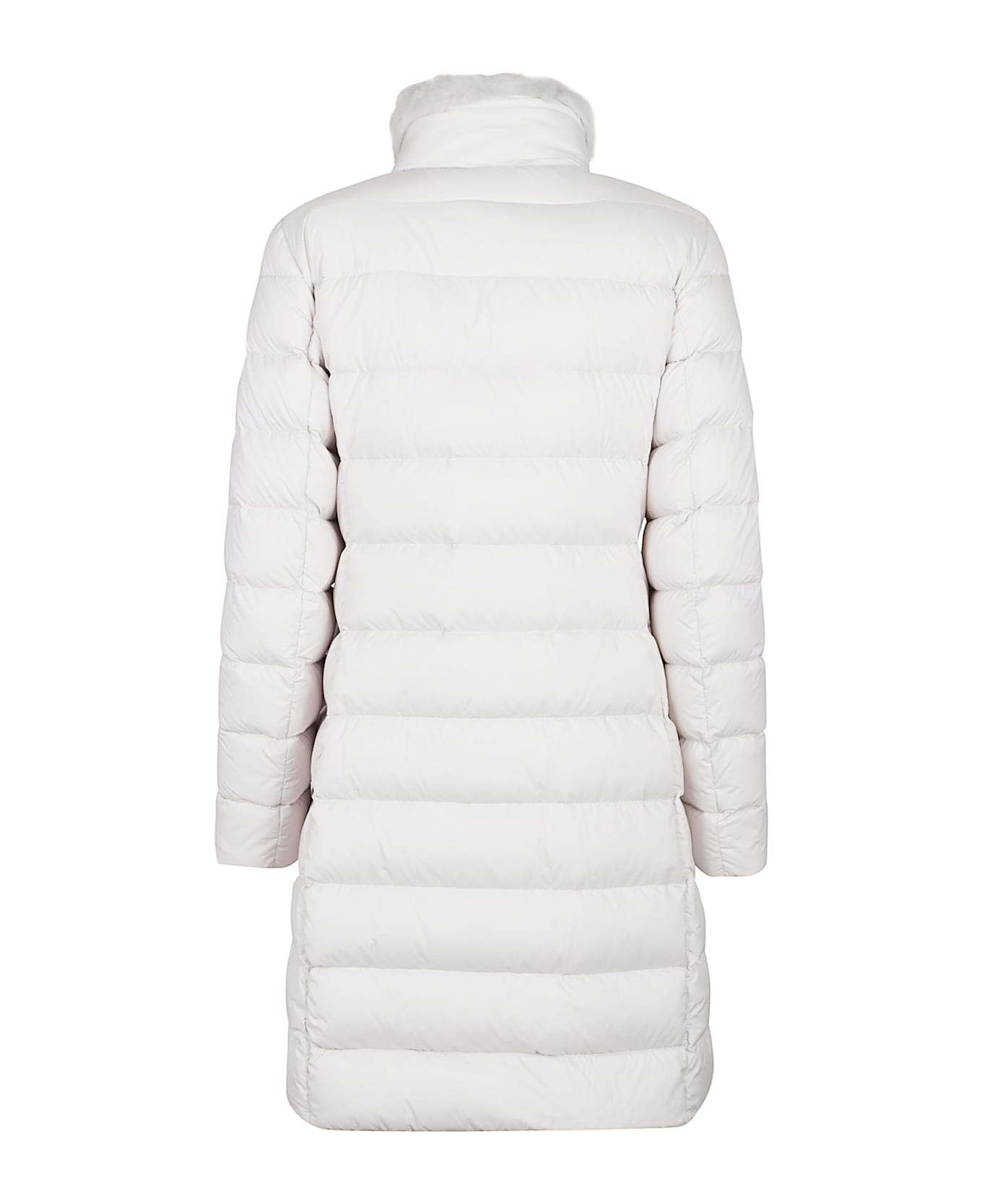 Moorer Logan-s3 Down Coat - Ivory