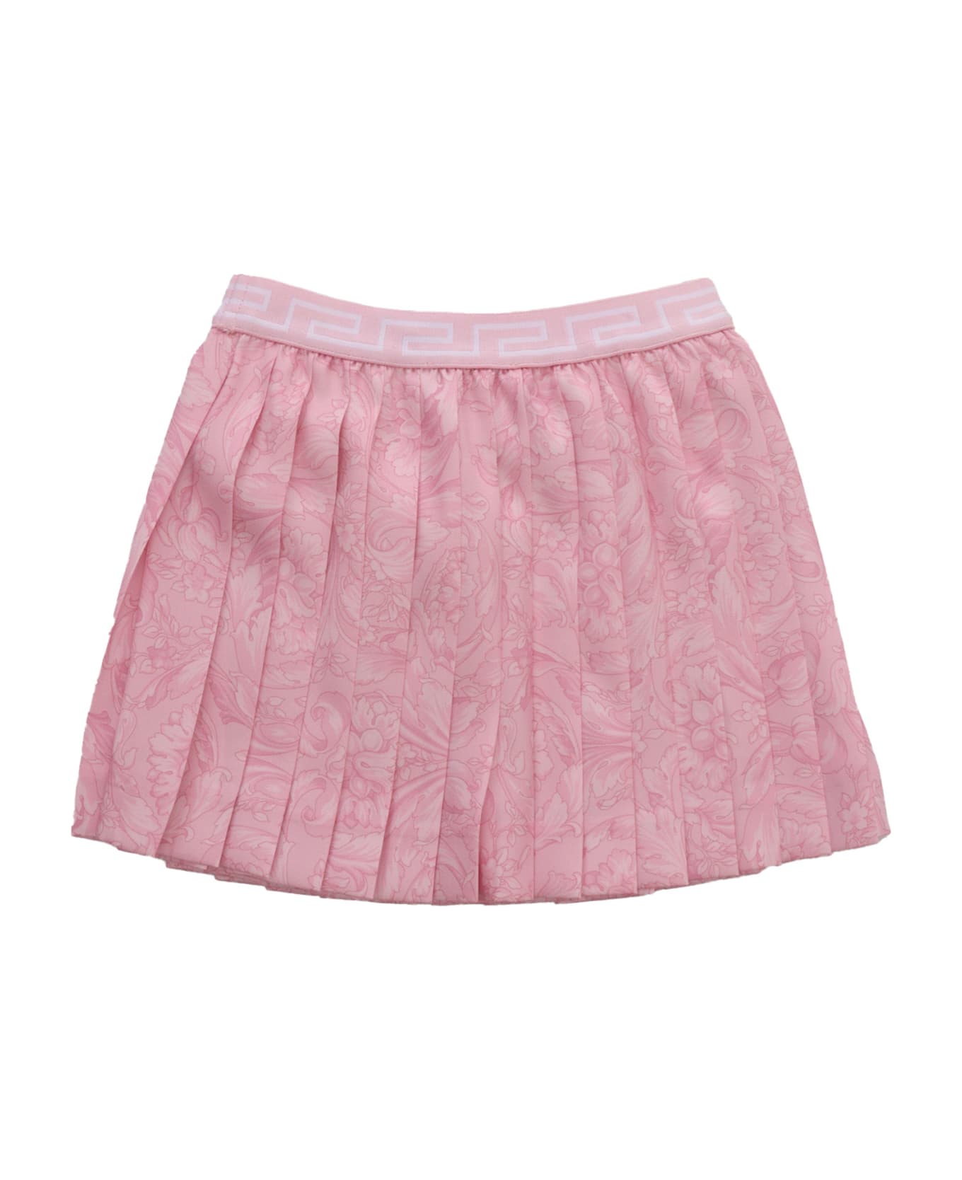 Versace Baroque Print Skirt - PINK ボトムス