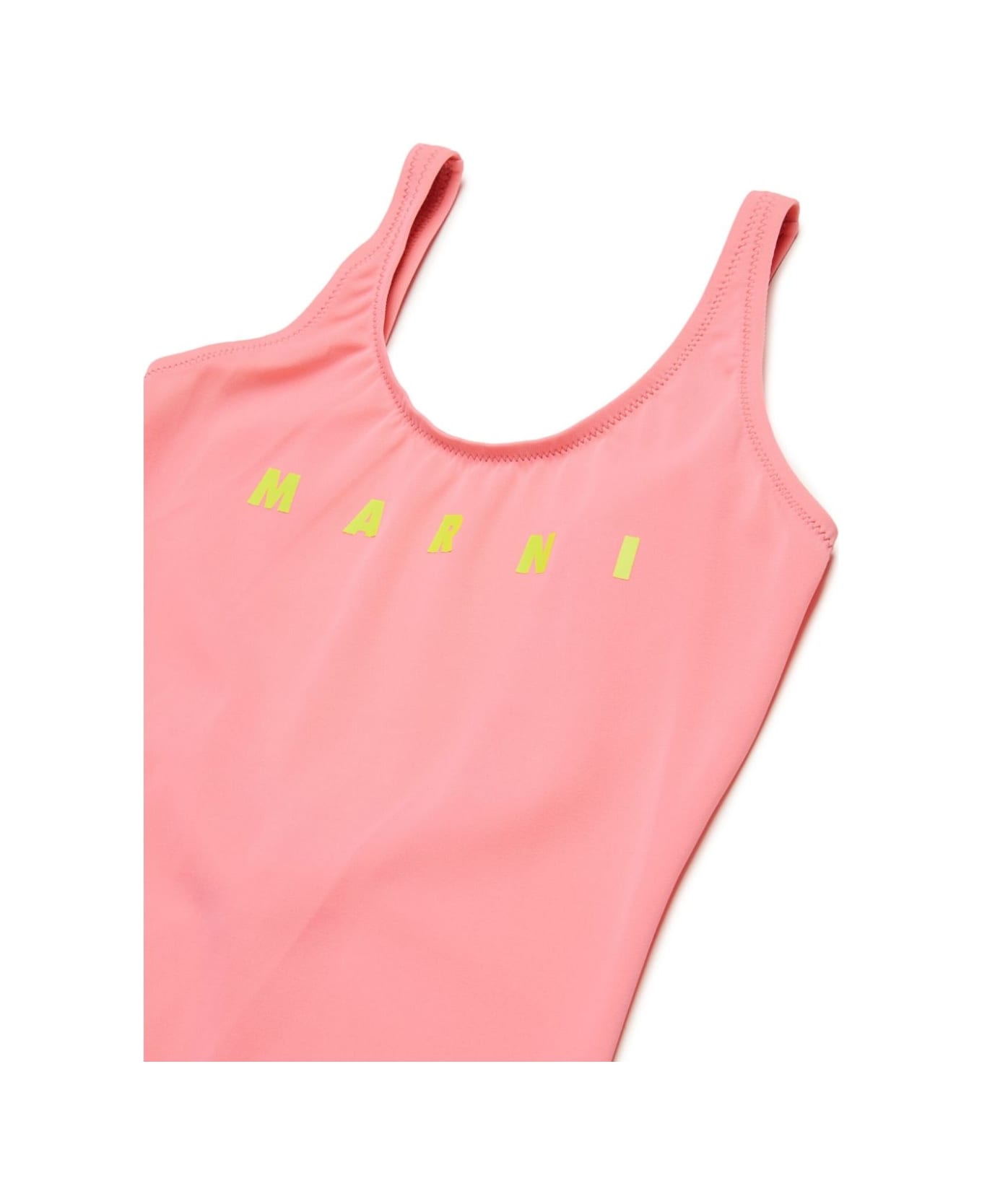 Marni Costume Con Logo - Pink 水着