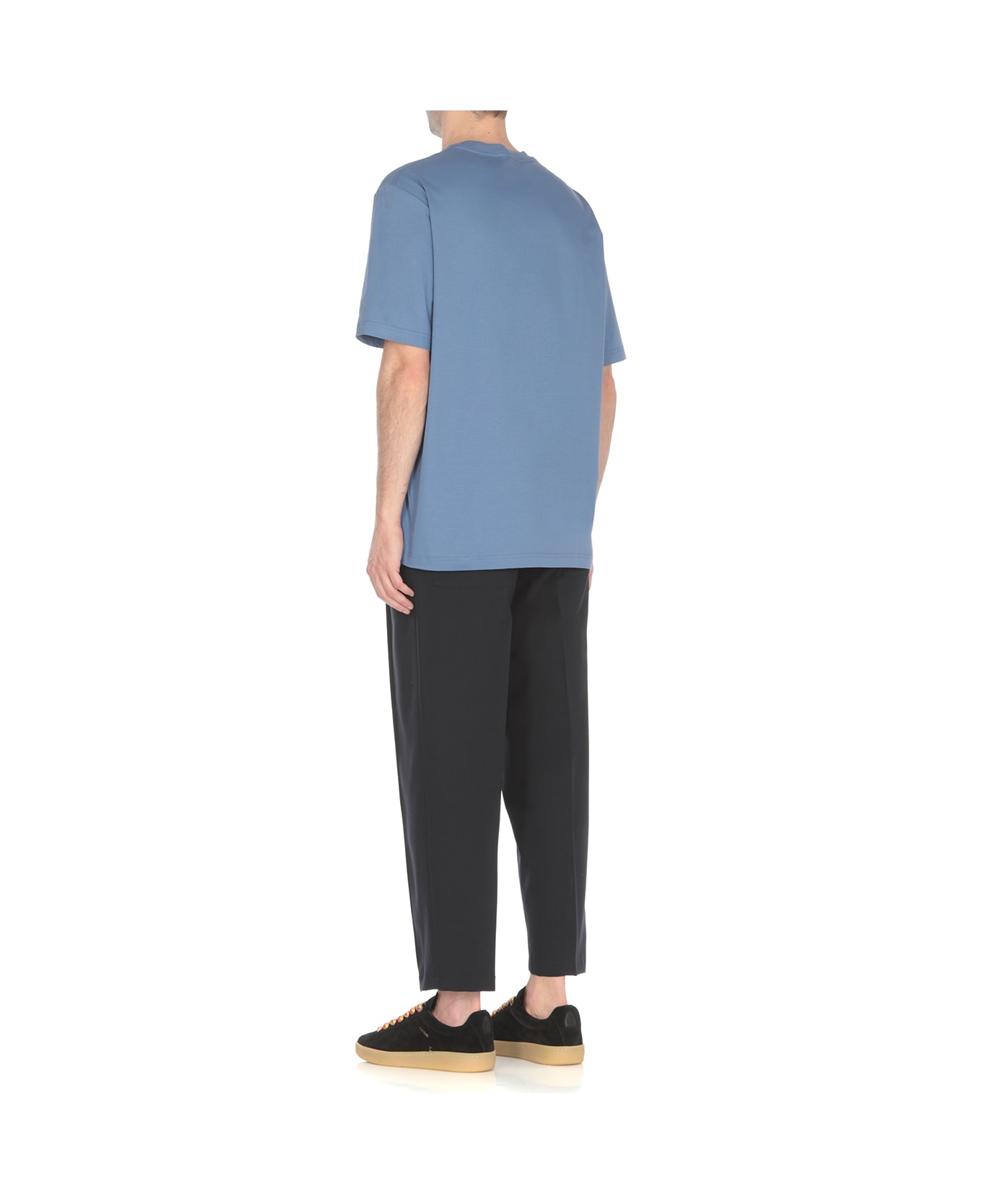 Lanvin Logoed T-shirt - Blue