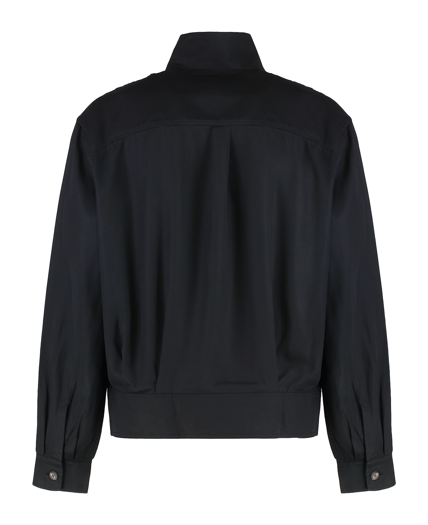 Our Legacy Bomber Jacket In Lyocell - black
